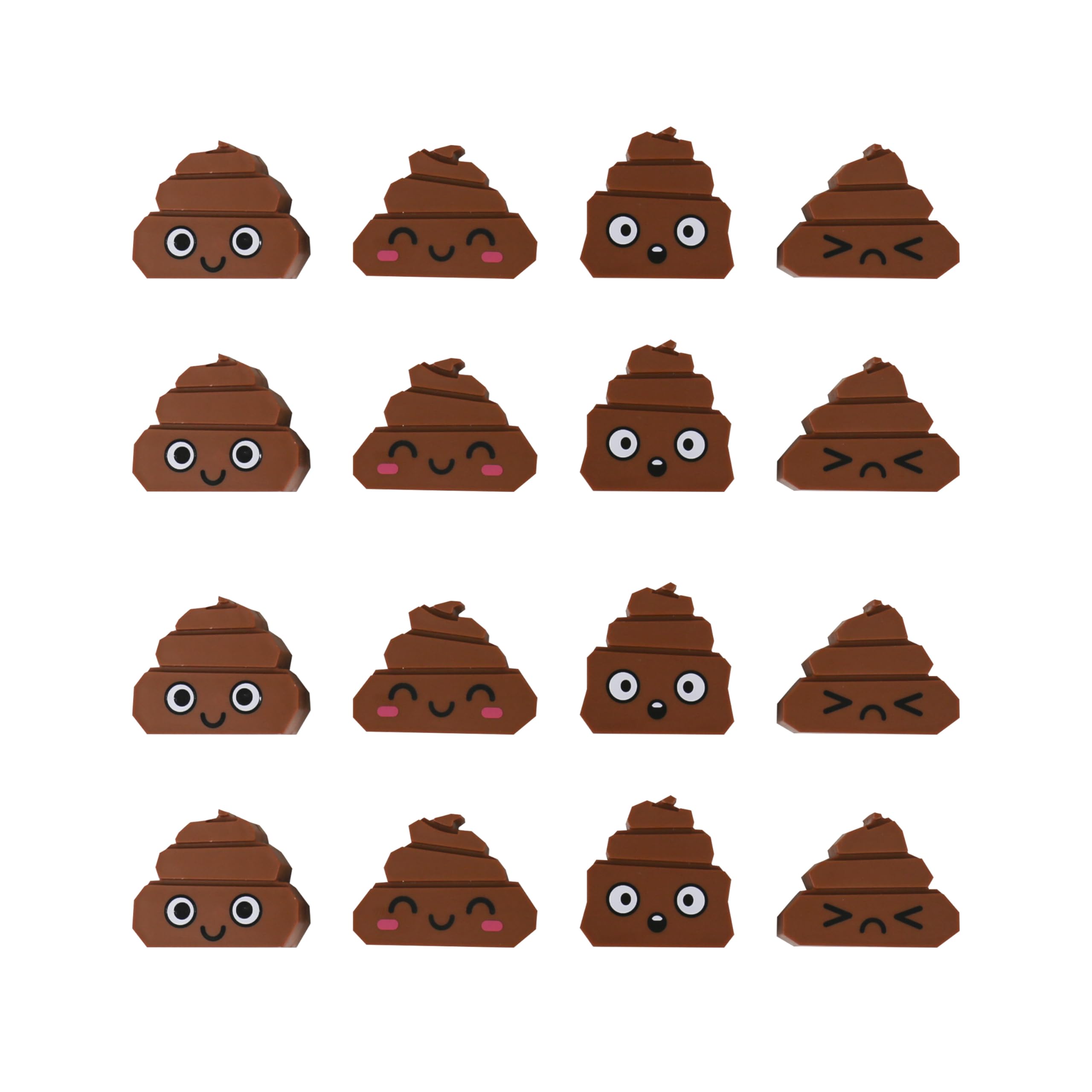 Gift Republic Tumbling Turds Stacking Game - Poo-Themed Family Fun for Kids