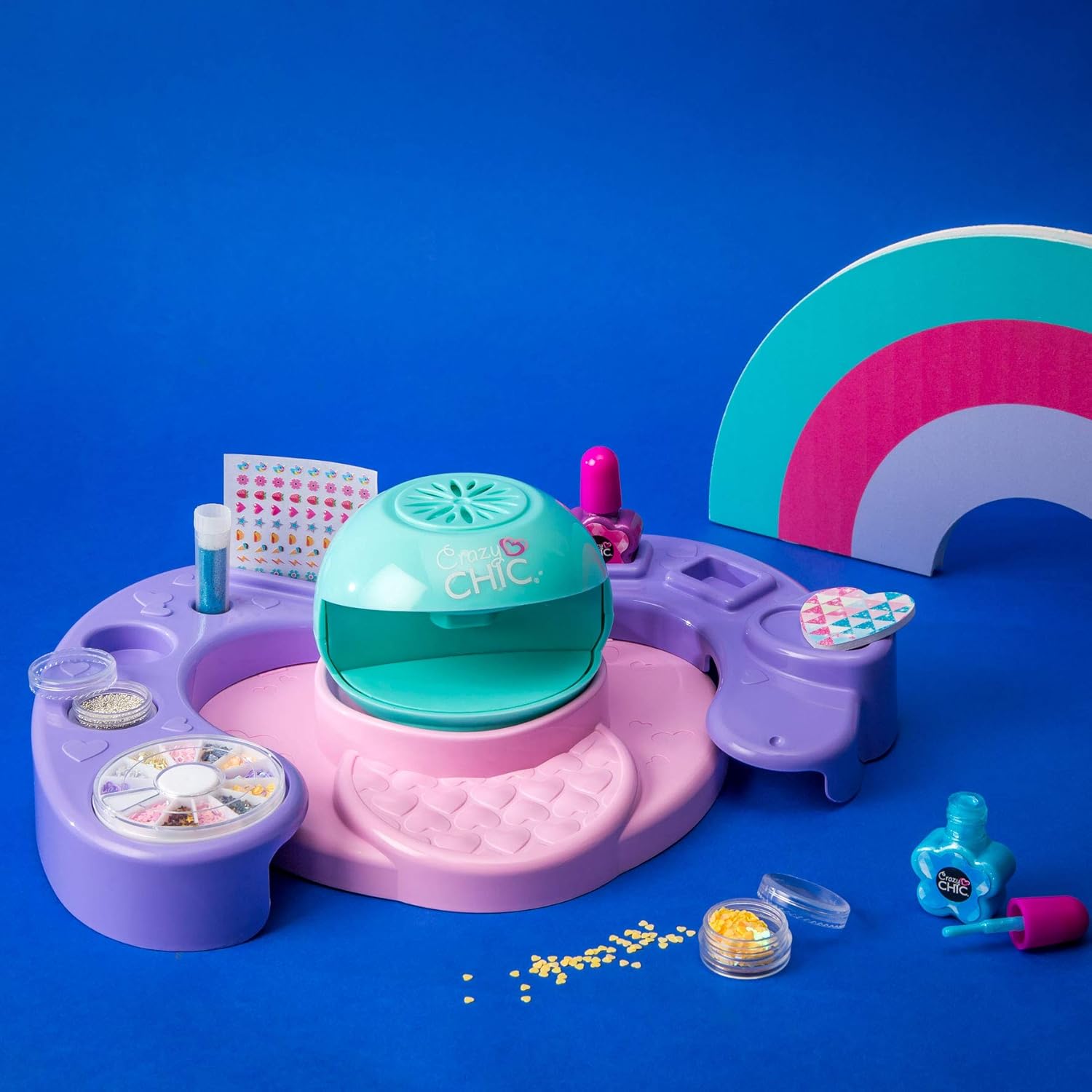 Clementoni Crazy Chic Cool Nail Art Set for Kids 4