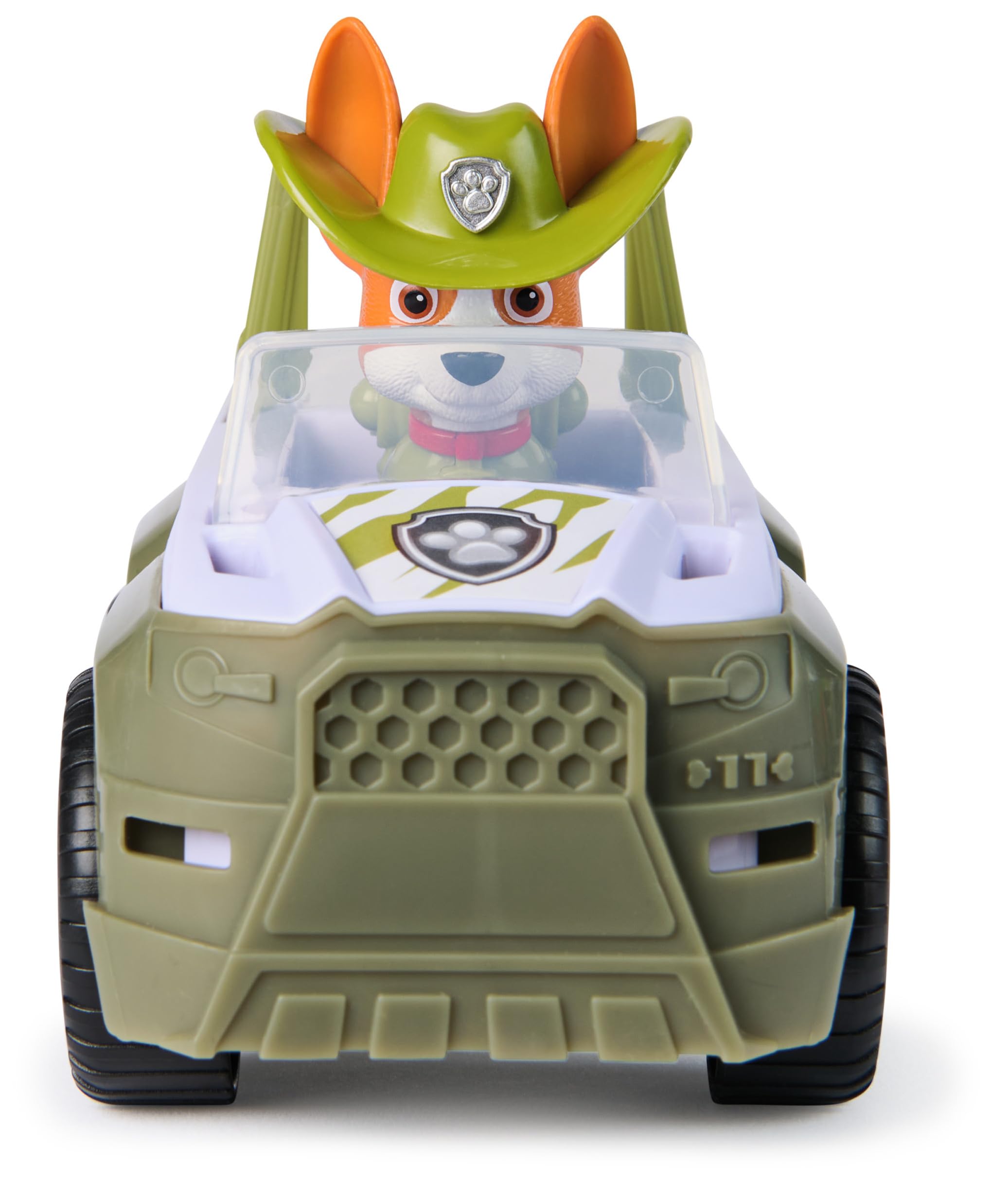 Paw Patrol Tracker’s Jungle Rescue Vehicle with Collectible Action Figure - Sustainably Made Toy for Kids 3+ 3