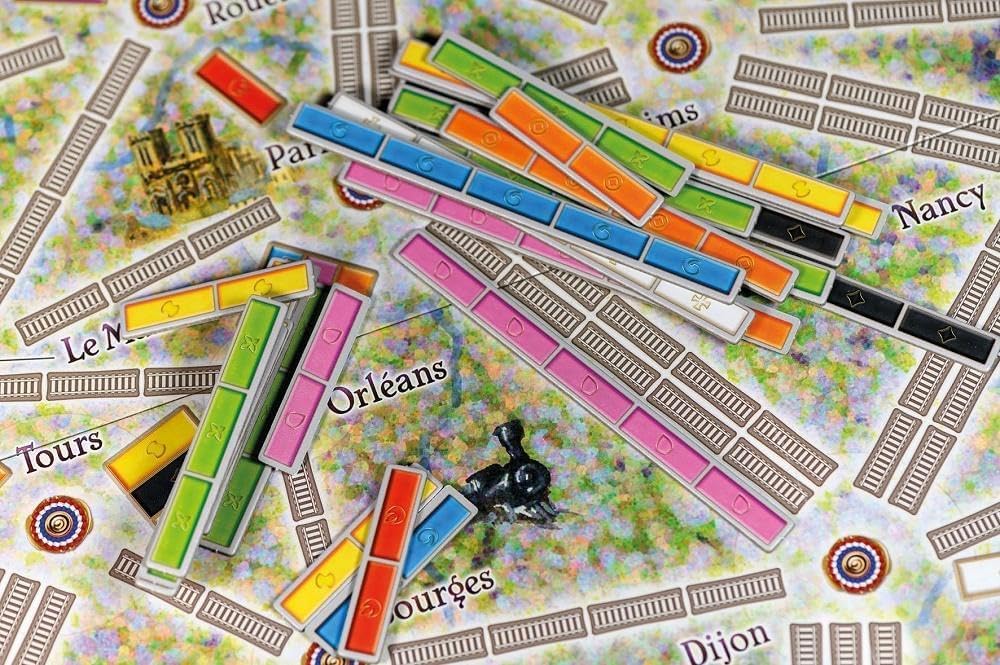 Days of Wonder Ticket to Ride Frankreich Brettspiel-Erweiterung 9