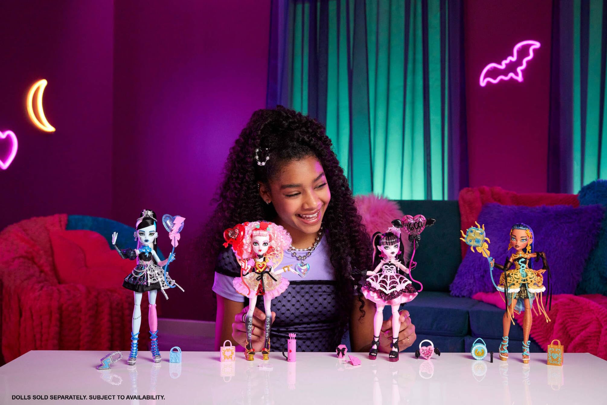 Monster High Scary Sweet Birthday Cake Kit with Clawdeen Wolf Doll - 30-Piece Cake Decorating Playset for Kids 4-10 3