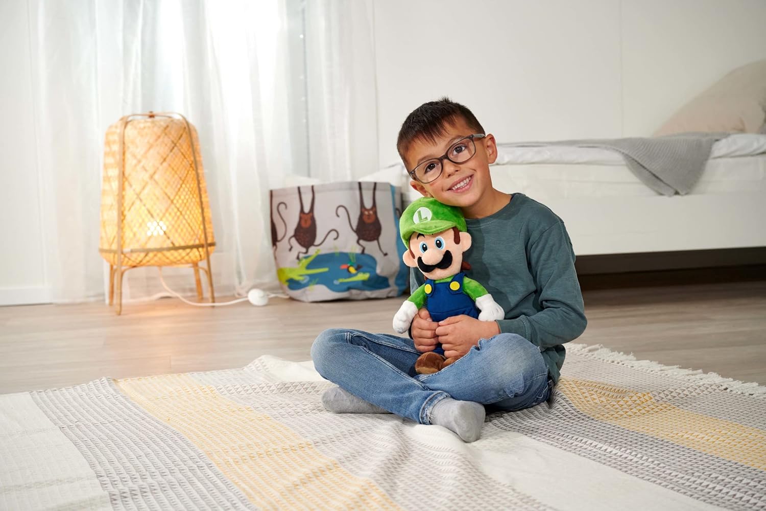 Super Mario Luigi Plush Toy - 30 cm Soft Stuffed Animal for Kids & Adults 5