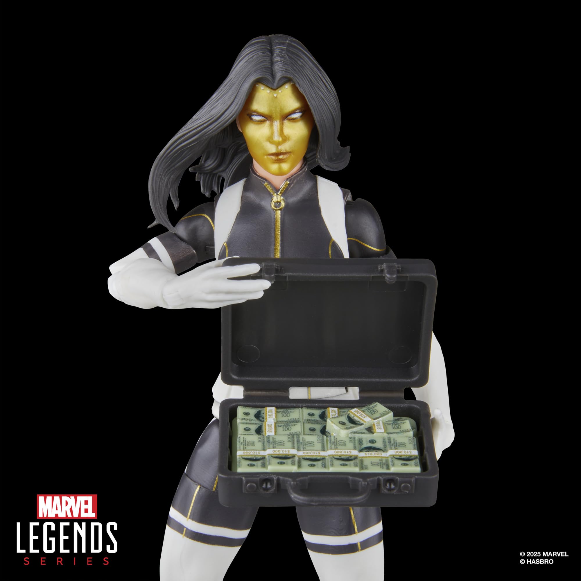 Marvel Legends Madame Masque and Crossbones Action Figures - 15cm Scale, 18 Accessories, Ages 4+ 3