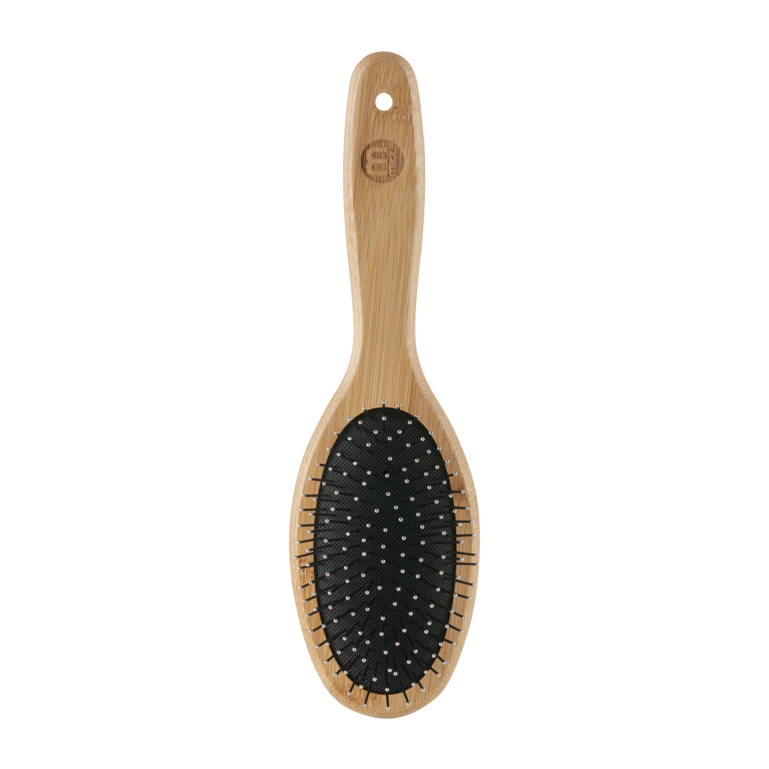 Mikki Bamboo Ball Pin Brush - Eco-Friendly Grooming for Medium to Thick Coats | Large 2