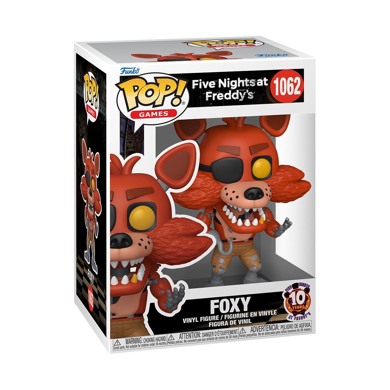 Funko Pop! Games Foxy - Five Nights at Freddy's Collectible Vinyl Figure | 3.75 Inches 1