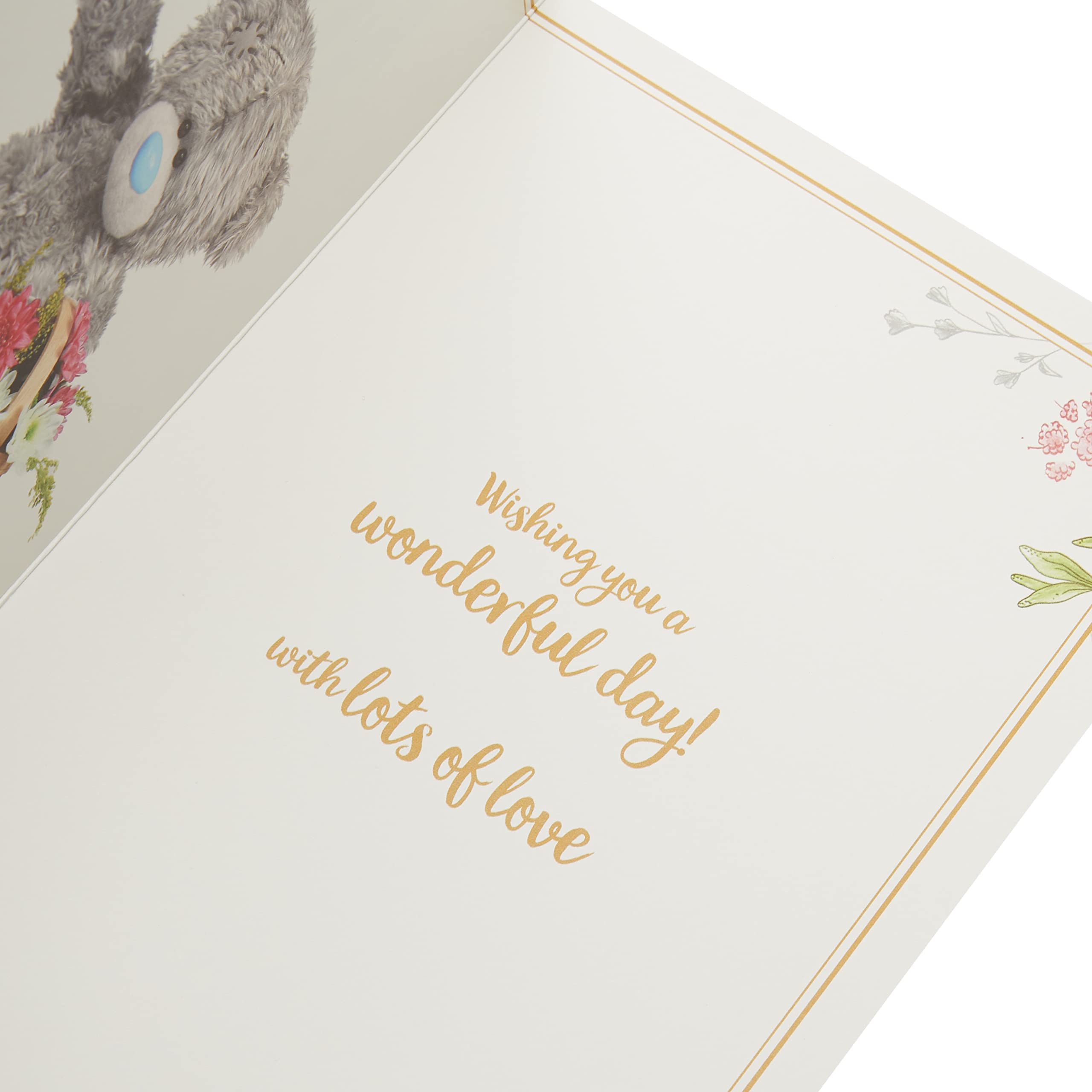 Me To You Tatty Teddy Lovely Mum Birthday Card - 3D Effect | 6x9 Inch | ALM93040 2