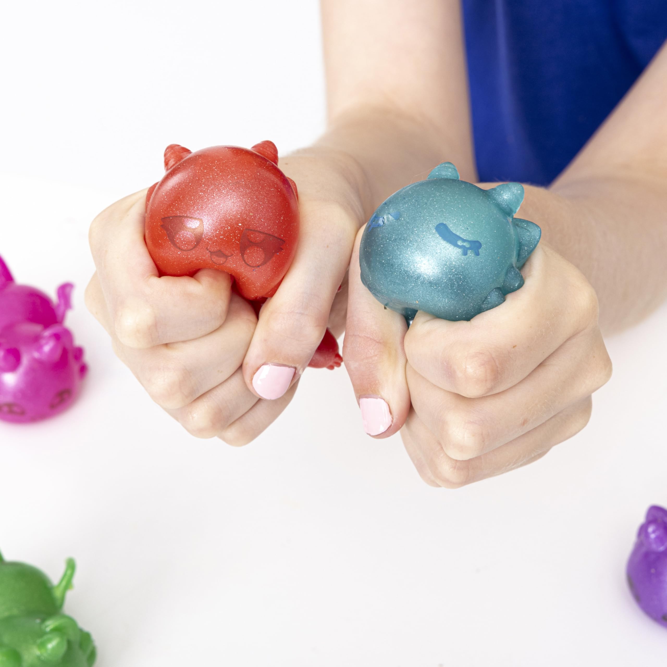 Aphmau MeeMeow Mystery Squishy Figures - Series 4 Dragon Theme Blind Box | Multicolor Plastic | Ages 5+ 7