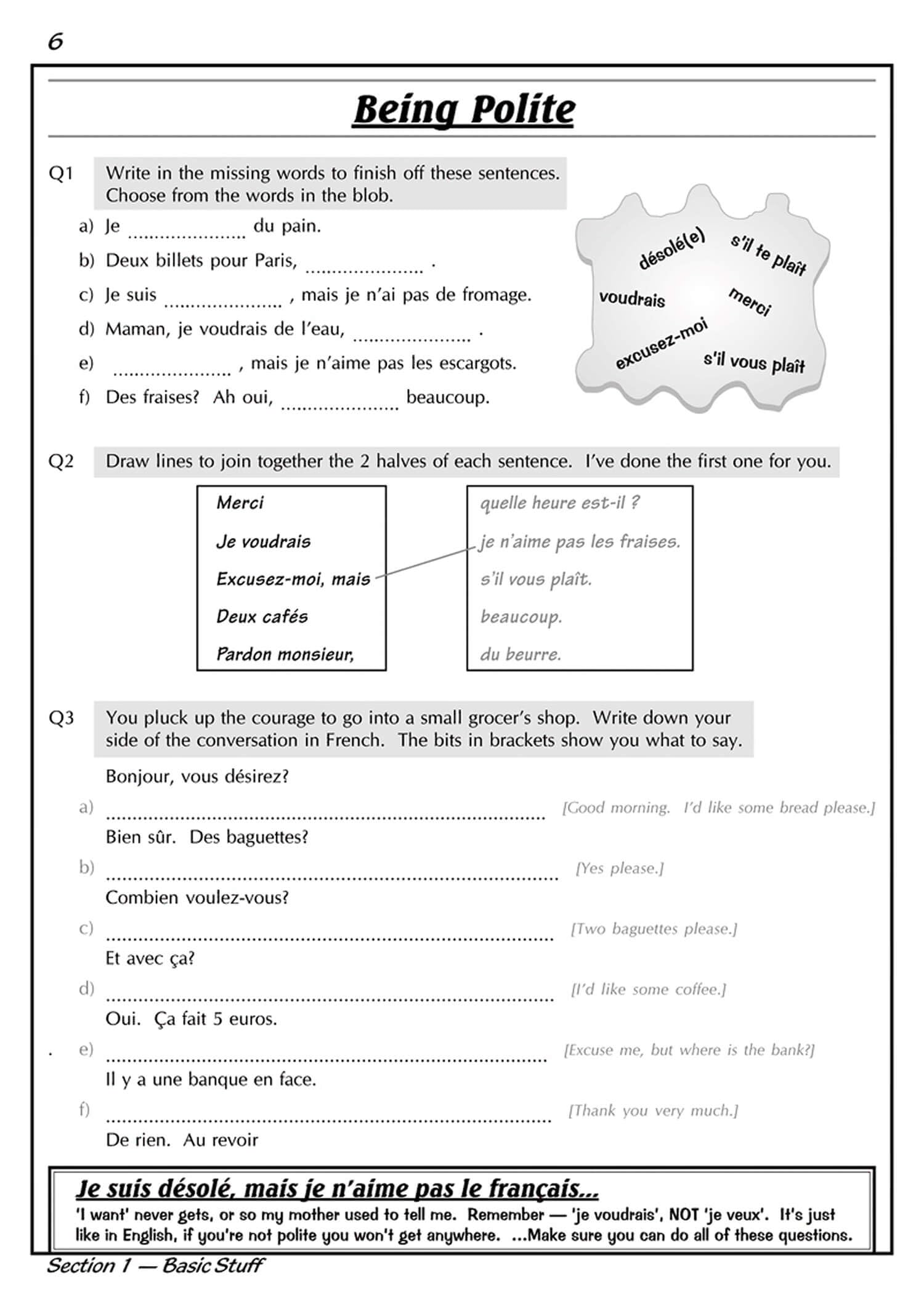 CGP KS3 French Workbook with Answers - Ages 11-14 | Paperback | 76 Pages 7