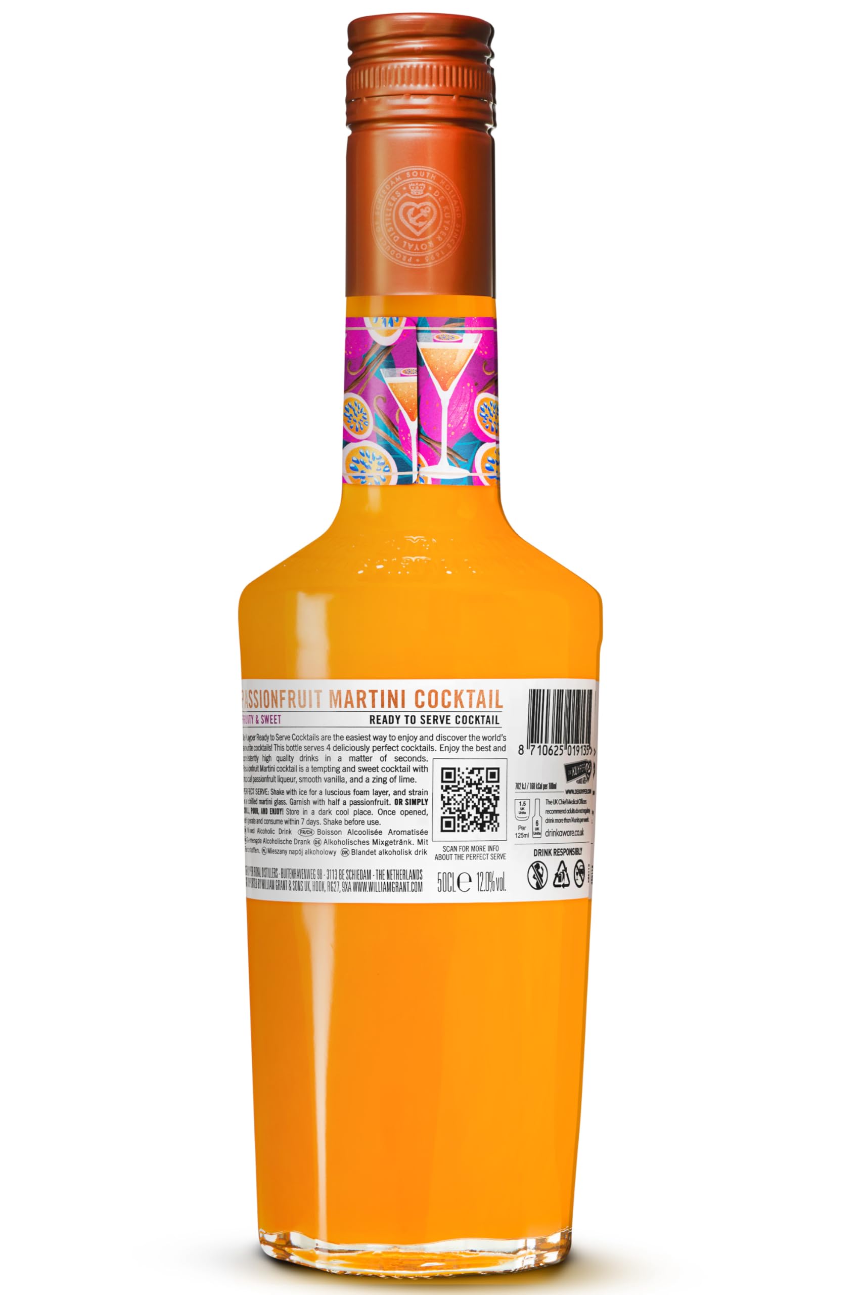 De Kuyper Passion Fruit Martini Cocktail - Ready to Drink | Tropical Flavor 2
