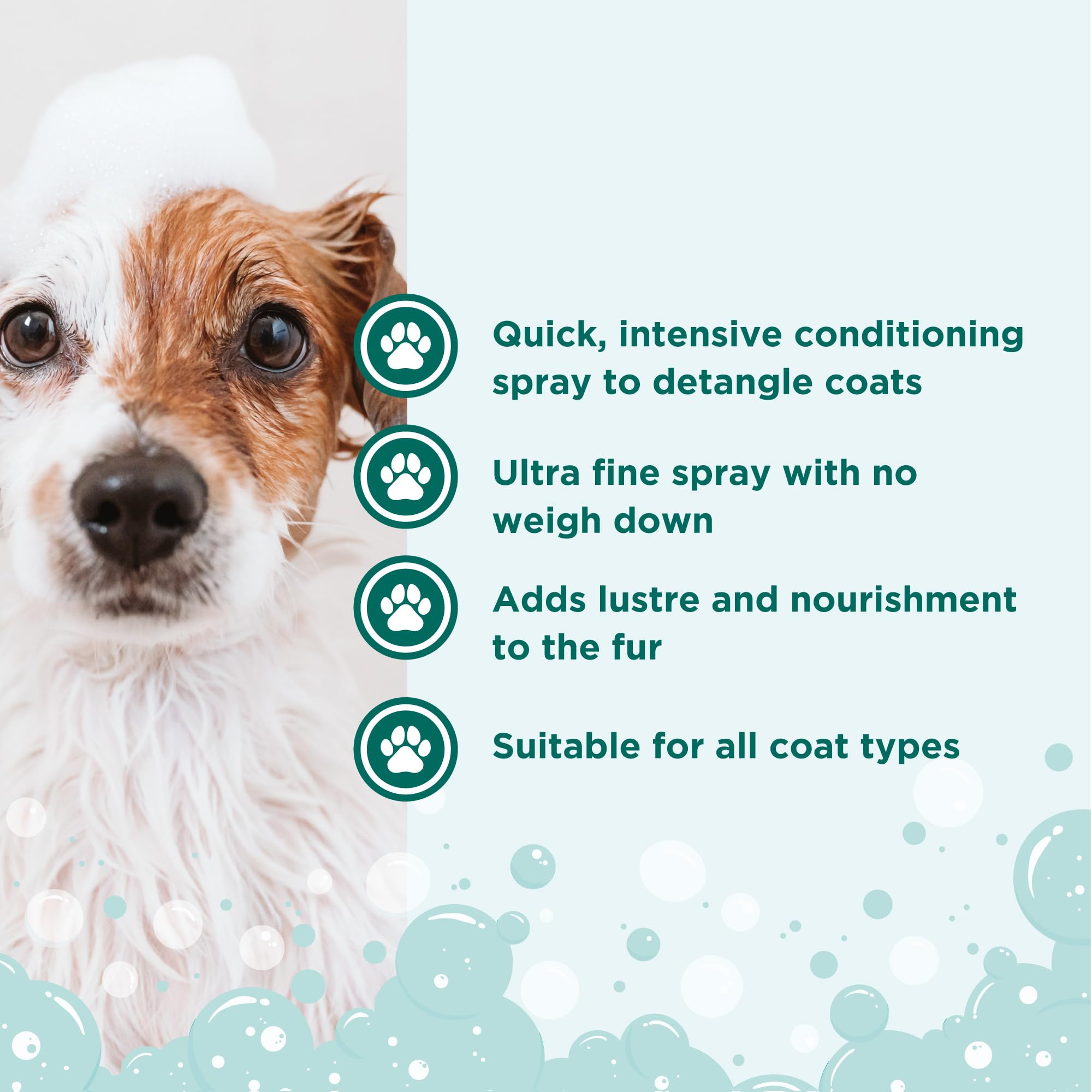 Groomers Performance Intensive Detangle Spray - Unscented Conditioning for Dogs | 250ml 3