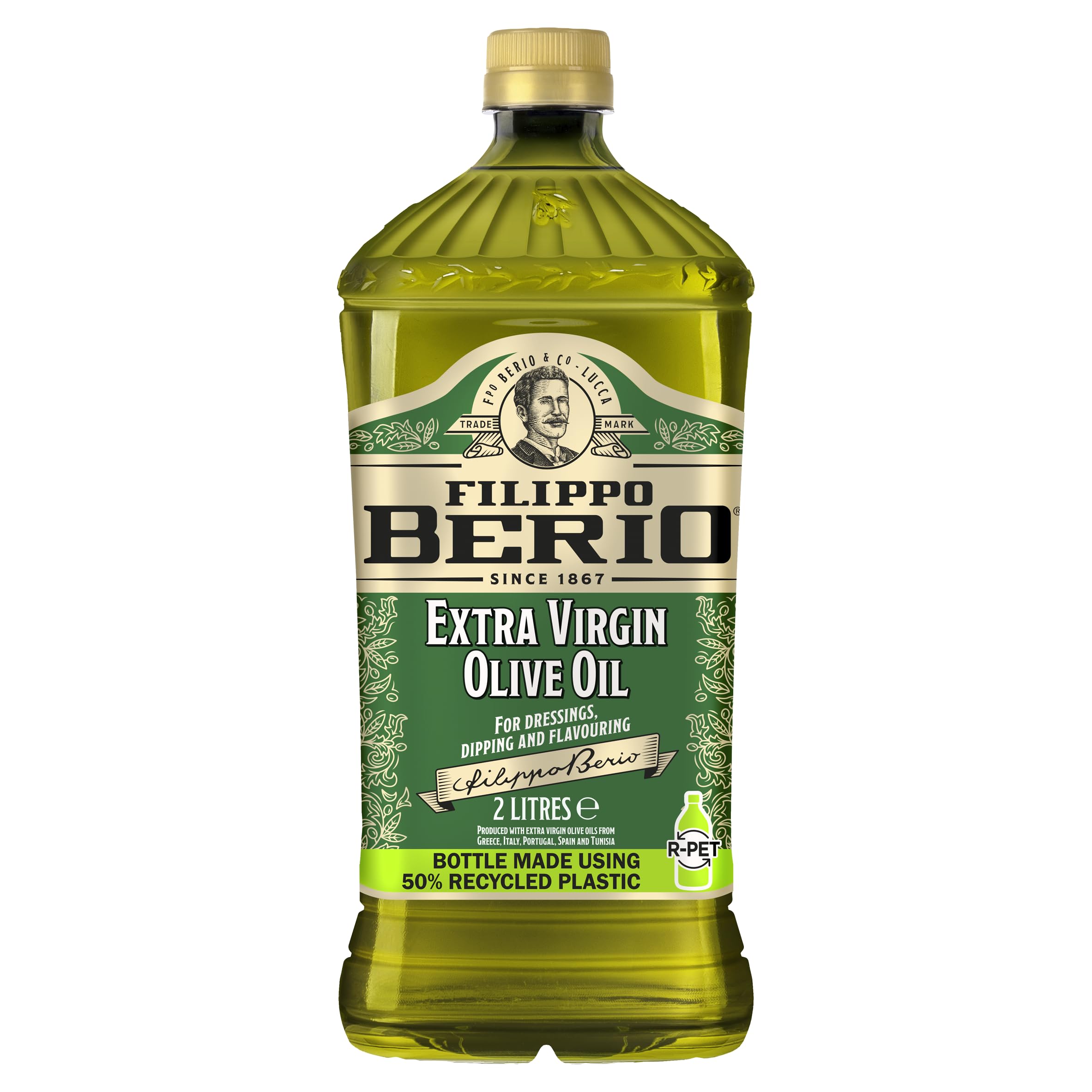Filippo Berio Extra Virgin Olive Oil - Cold Pressed | 2L PET Bottle