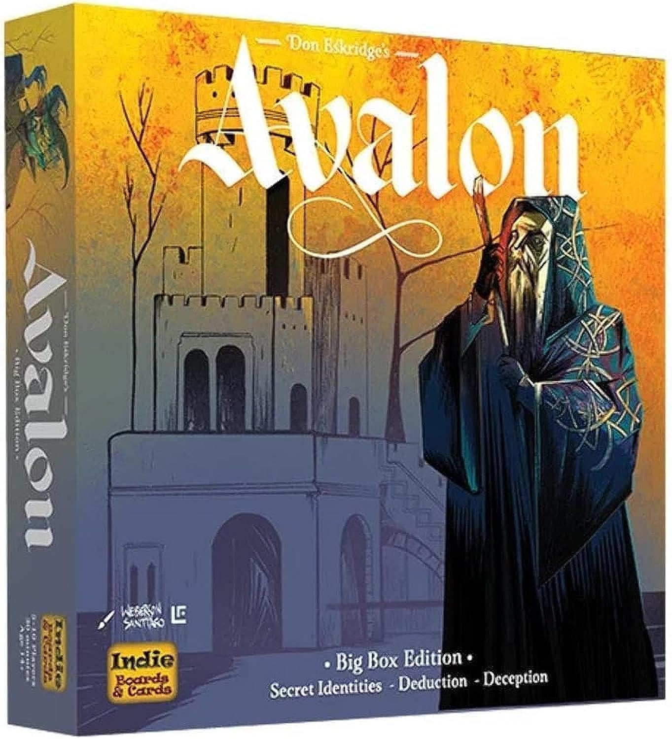 Indie Boards and Cards The Resistance: Avalon Big Box Card Game | 4-10 Players | Ages 14+ 1