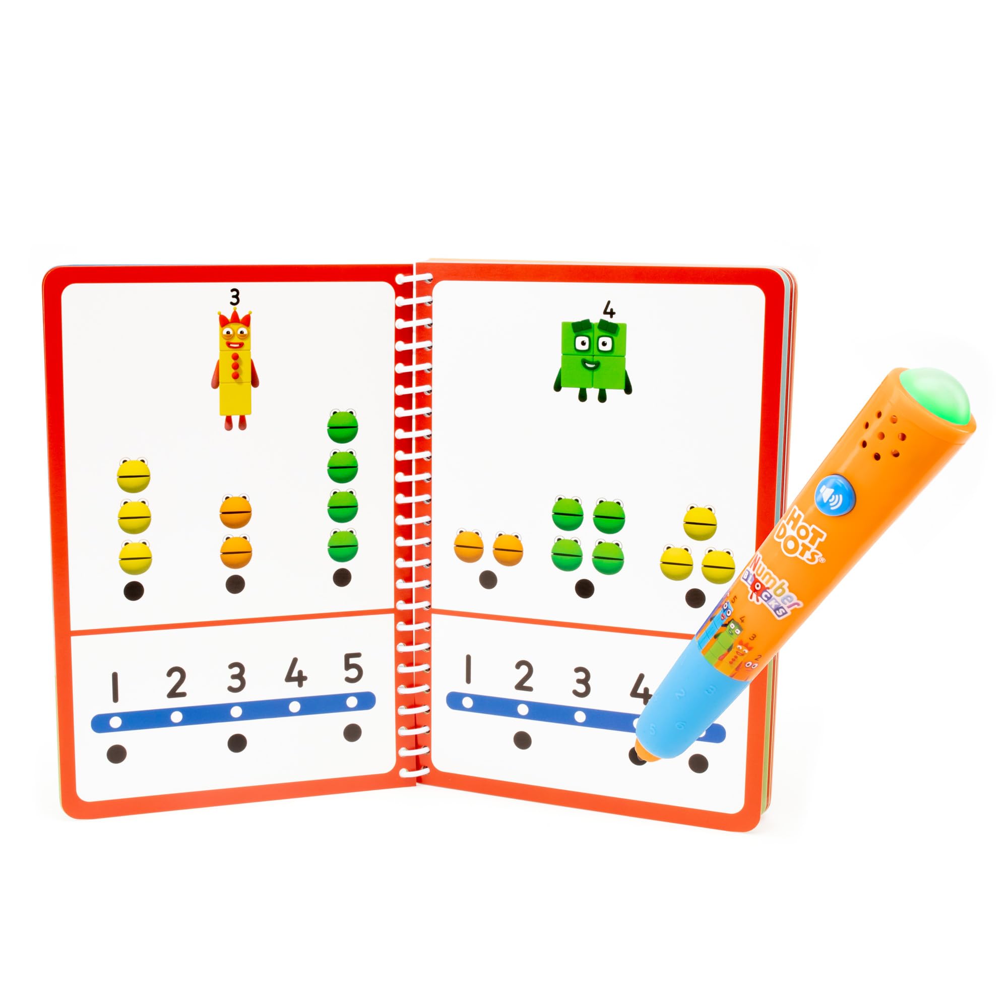 Numberblocks Hot Dots Numberblocks 1-10 Activity Book & Interactive Pen | Ages 4+ 2