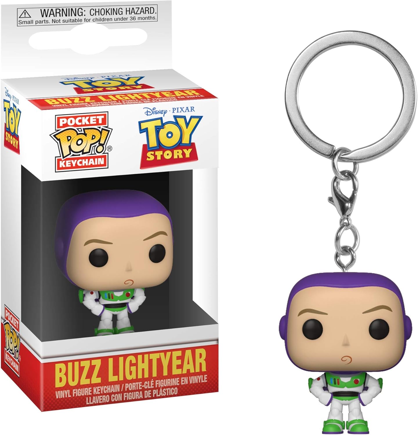 Funko Pop! Keychain - Buzz Lightyear Vinyl Figure (37019) 1