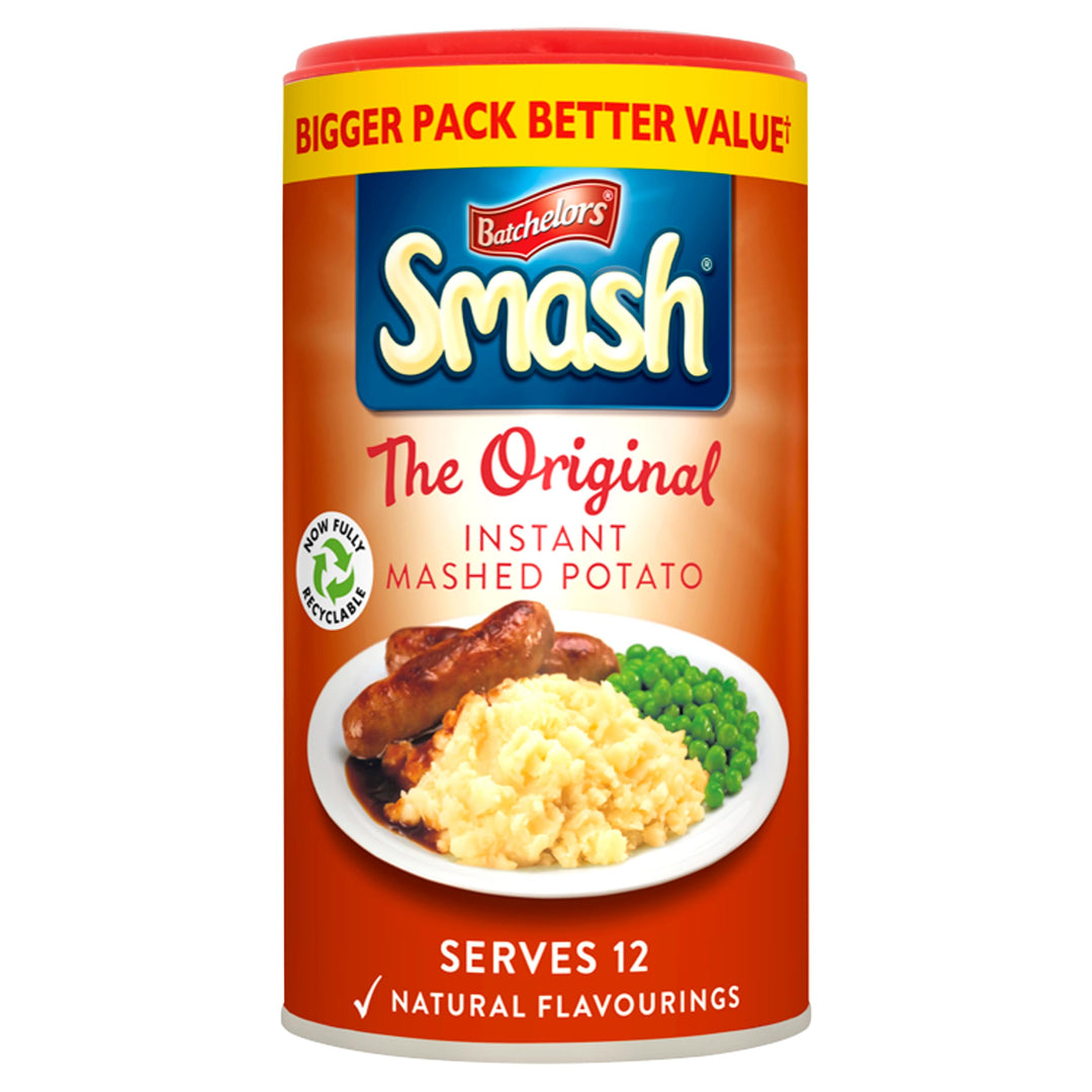 Batchelors - Original Instant Mashed Potato Made From Real Potato, 360 g Tub
