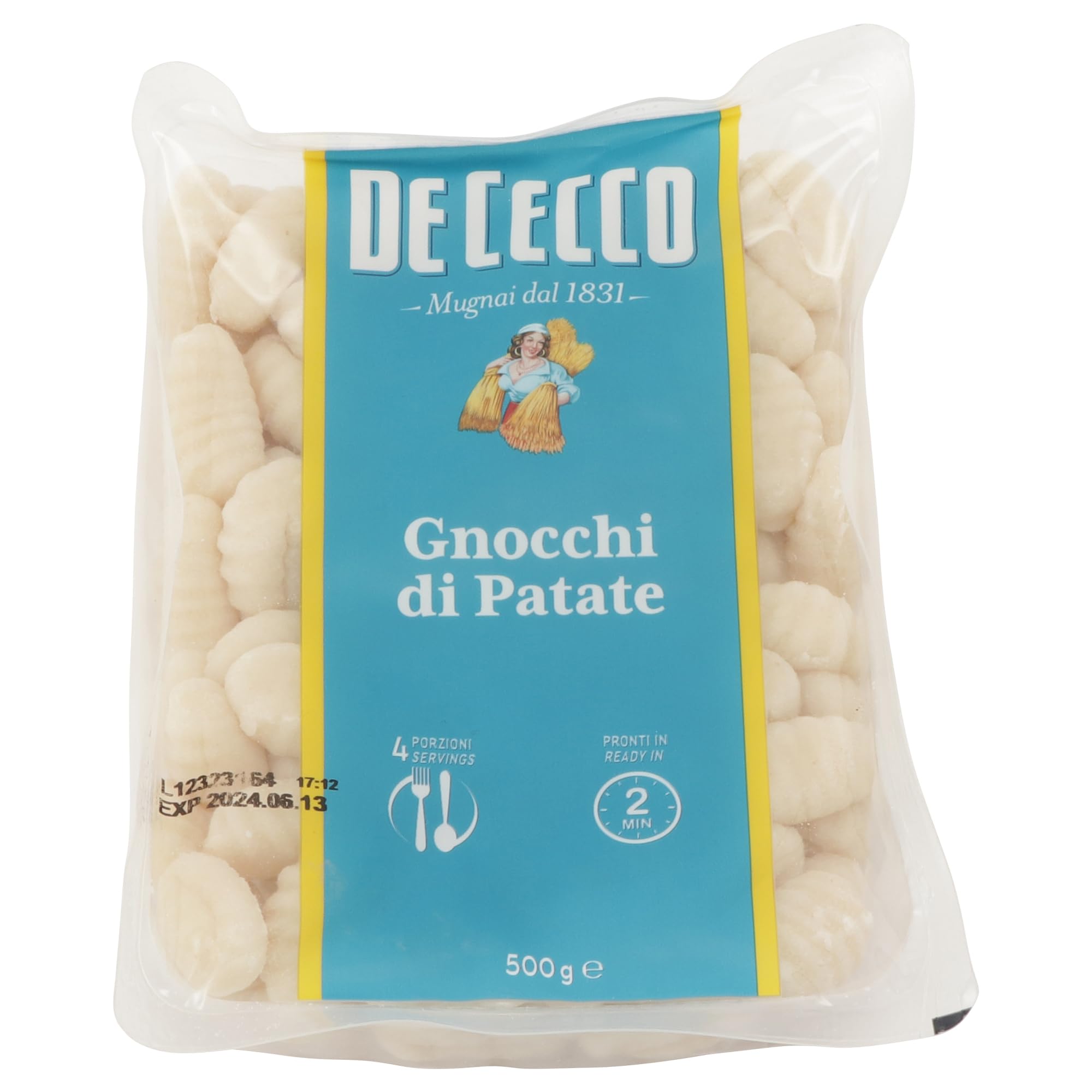 De Cecco Gnocchi di Patate - Fresh Potato Gnocchi | 500g Pack 1