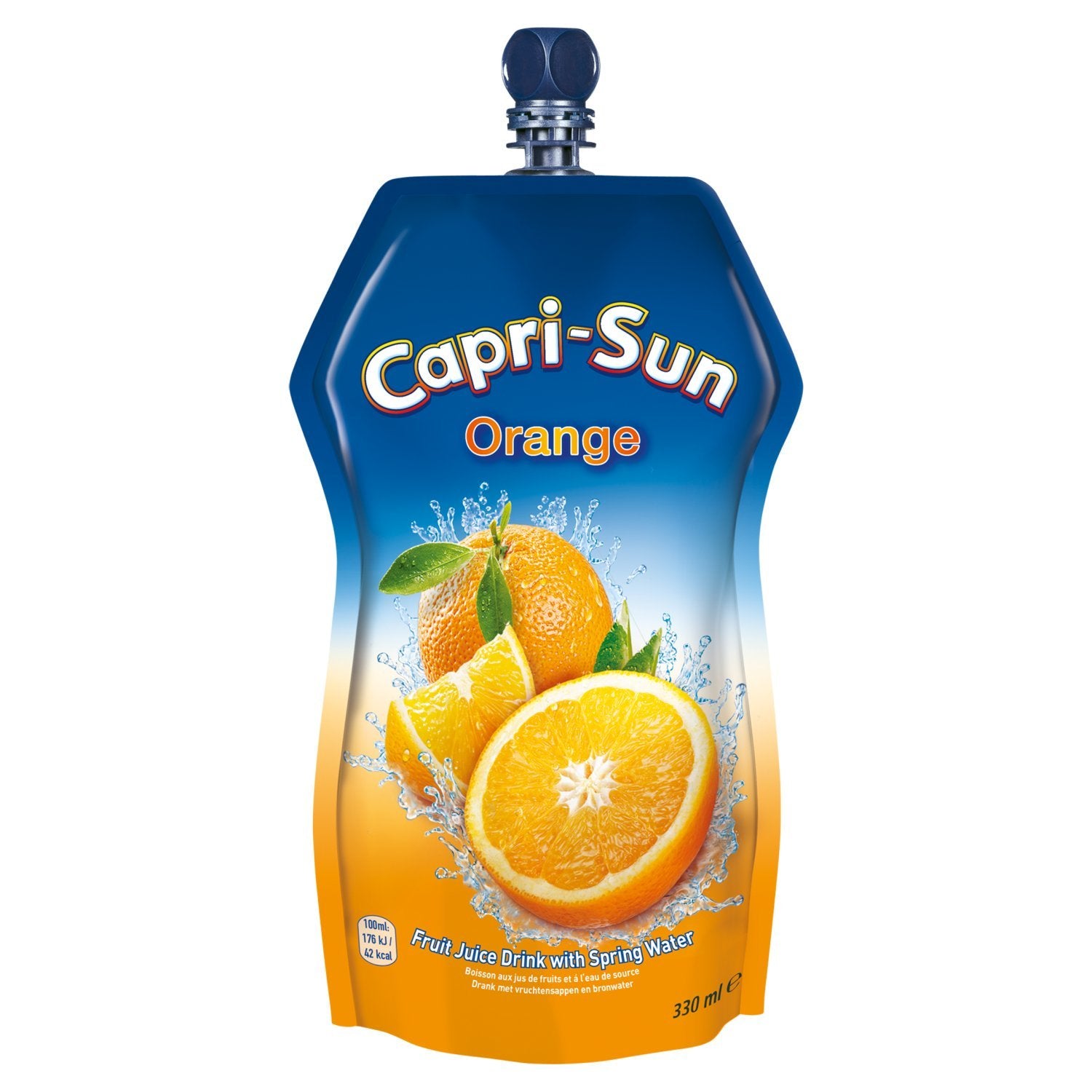 Capri-Sun Orange Juice Drink - Still Fruit Juice from Concentrate | 330ml Pouch 1