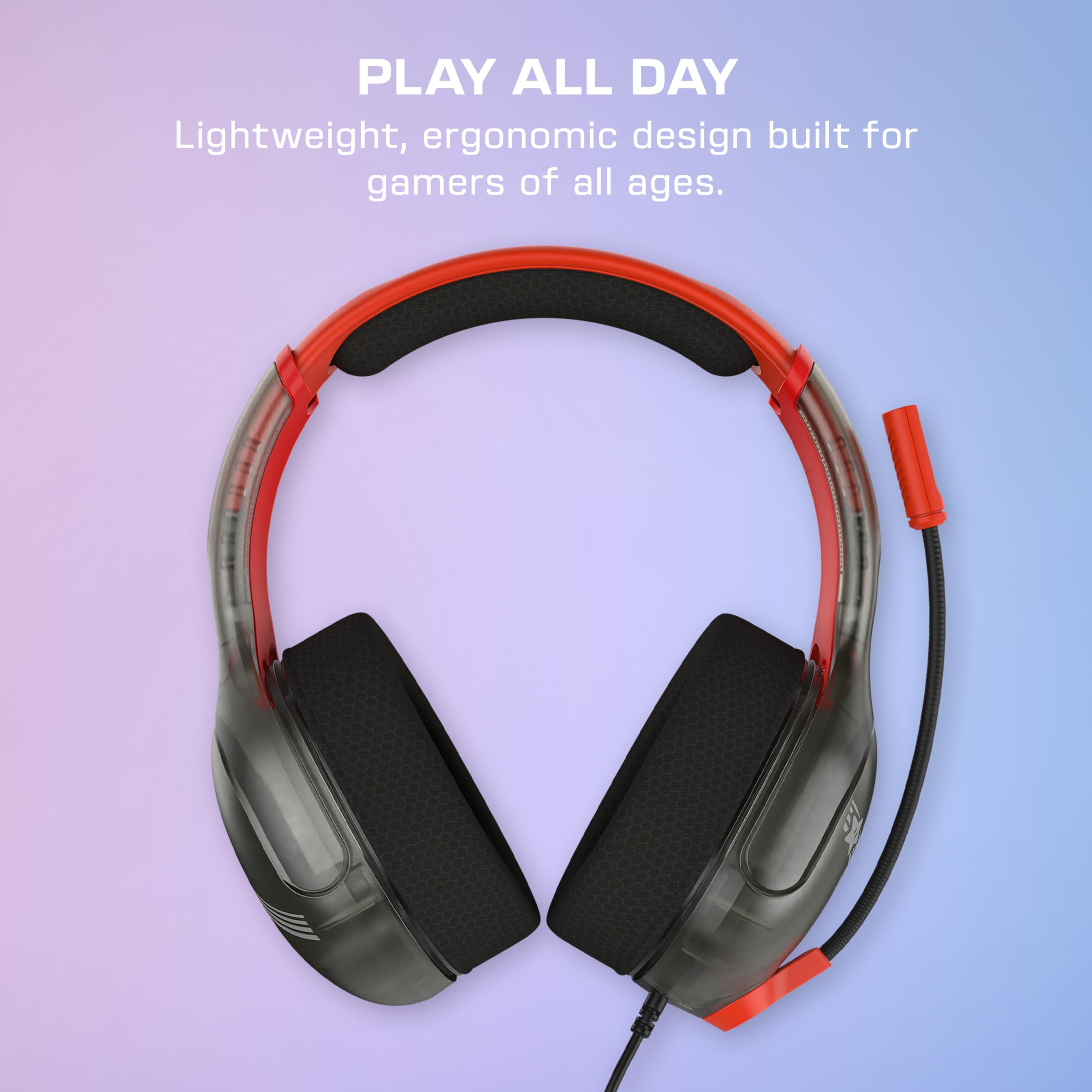 Turtle Beach Airlite Fit Mario Star Wired Gaming Headset | Officially Licensed for Nintendo Switch 2 7