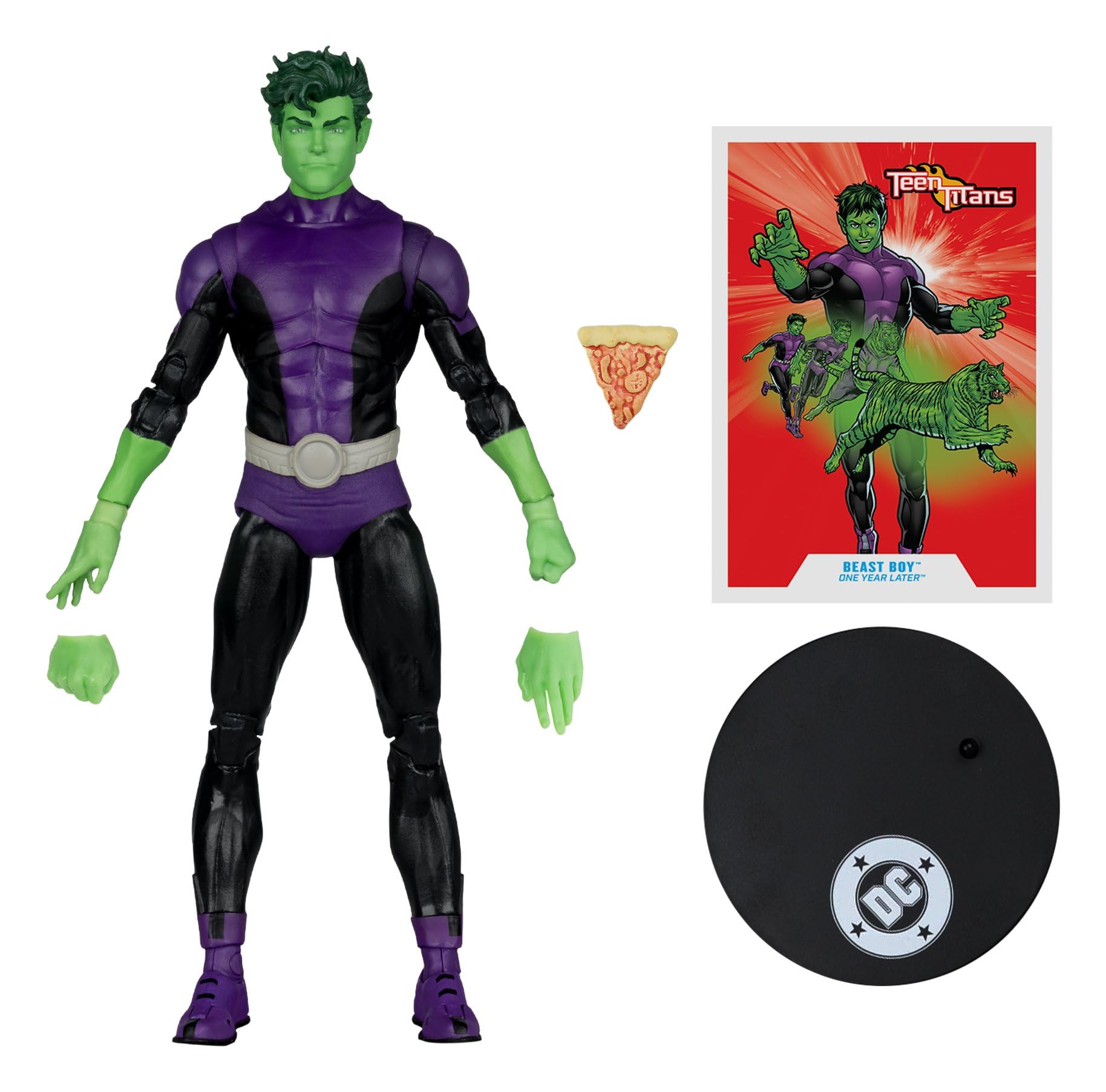 McFarlane DC Multiverse Beast Boy (One Year Later) Gold Label 7in Action Figure 2