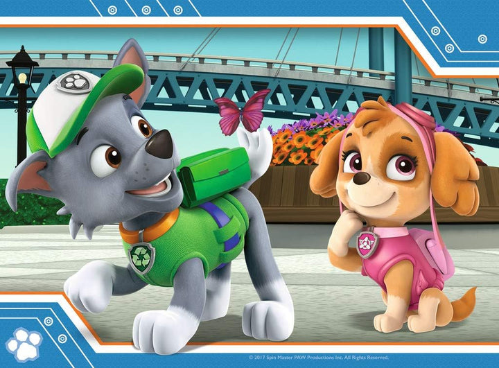 Ravensburger Paw Patrol 4-in-1 Puzzle Set - 12, 16, 20, 24 Piece Jigsaw Puzzles for Kids 3+