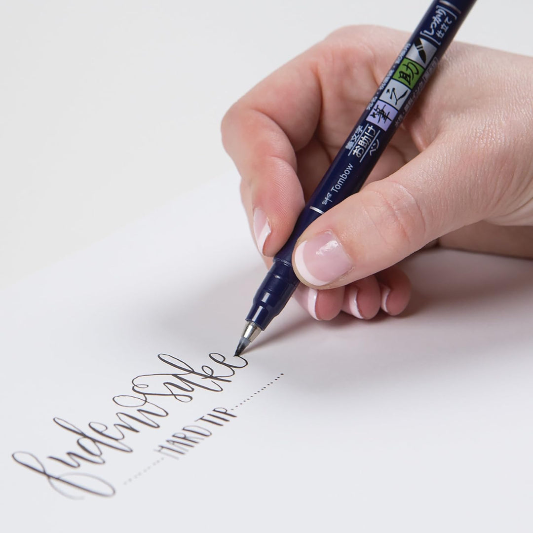 Tombow - Fudenosuke Brush Pen Set Art Pens
