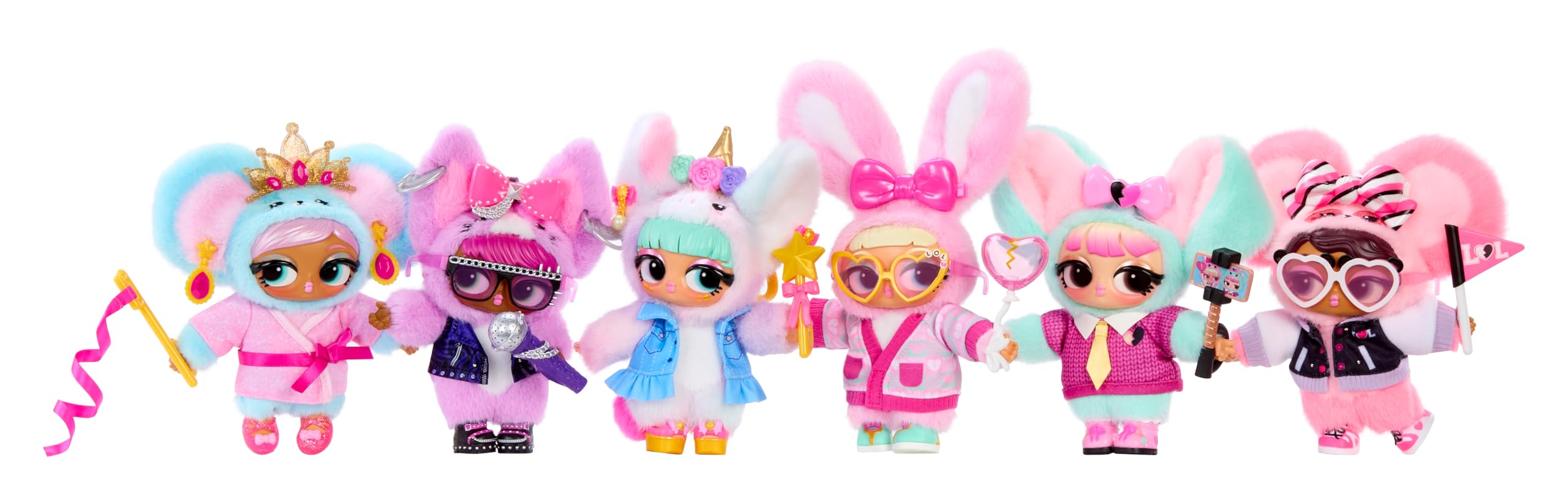 L.O.L. Surprise! Plush Surprise Character - 7 Items Included | Collectible Toy | Ages 4+ 5