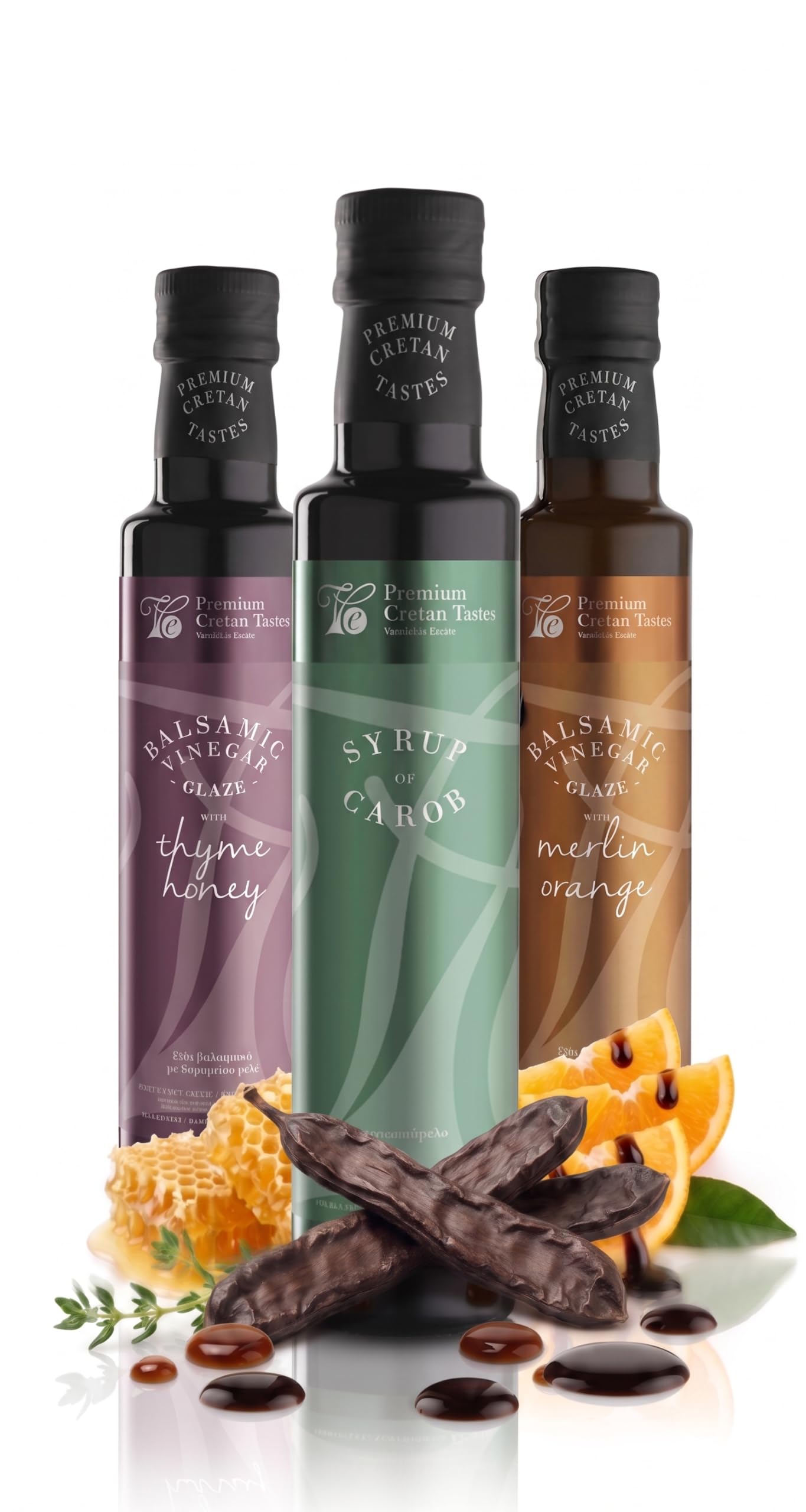 Charisma Vassilakis Estate Gourmet Greek Condiment Gift Set - 3 x 250ml 2