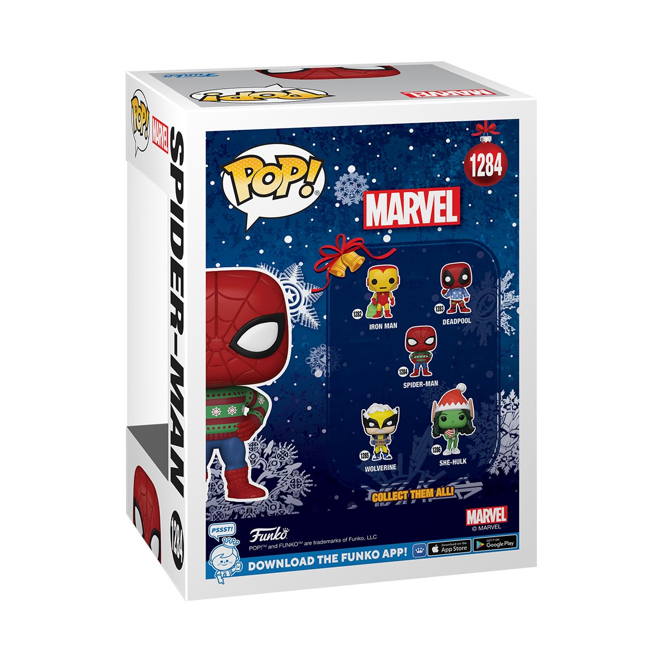 Funko Pop! Marvel: Holiday - Spider-Man Vinyl Figure (SWTR) 11