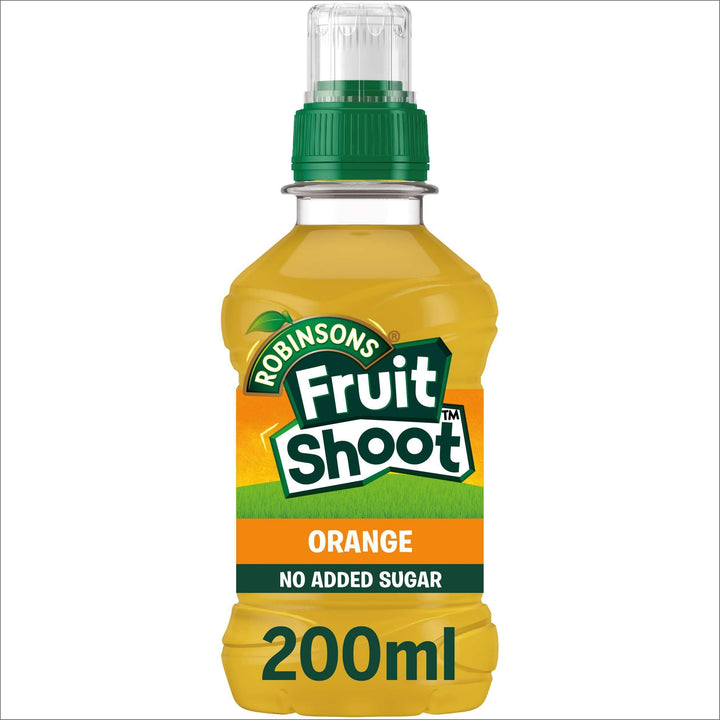 Robinsons Fruit Shoot Orange Low Calorie Soft Drink, 4 x 200ml