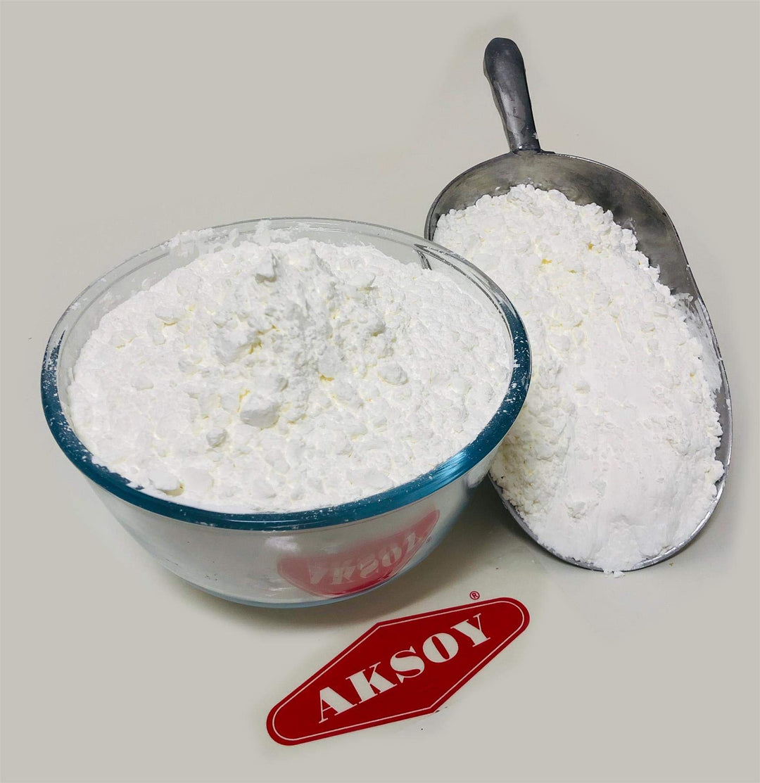 AKSOY 100% Pure Corn Starch | 1.25 KG Resealable Pouch | Non-GMO, Vegan Thickener for Gravy, Sauces, Baking & Puddings