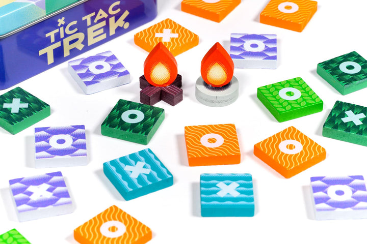 Alley Cat Games Tic Tac Trek - Tic Tac Toe Exploration Tin Game