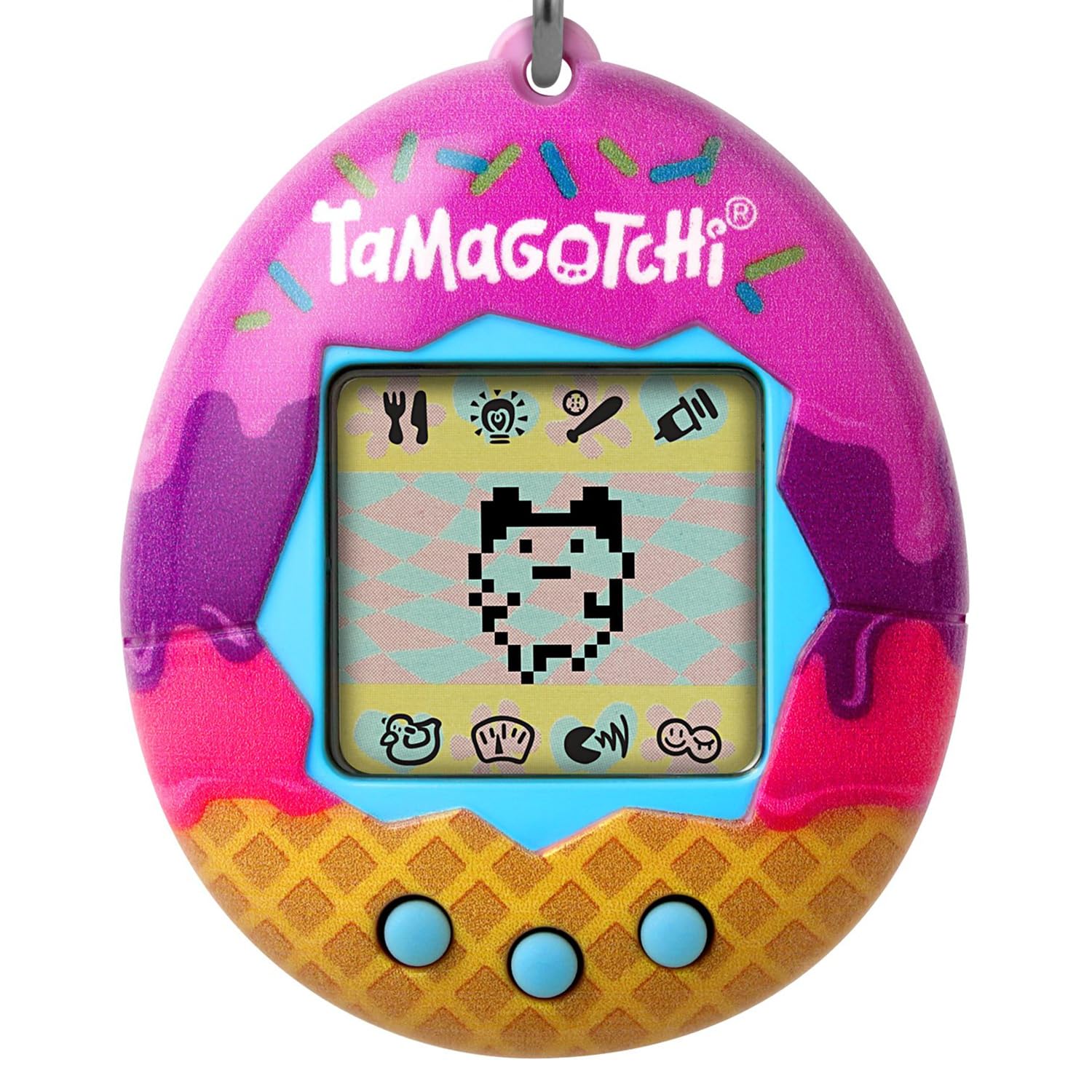 Bandai Tamagotchi Original Ice Cream Shell - Retro Virtual Pet Toy for Kids & Adults 8+ 1
