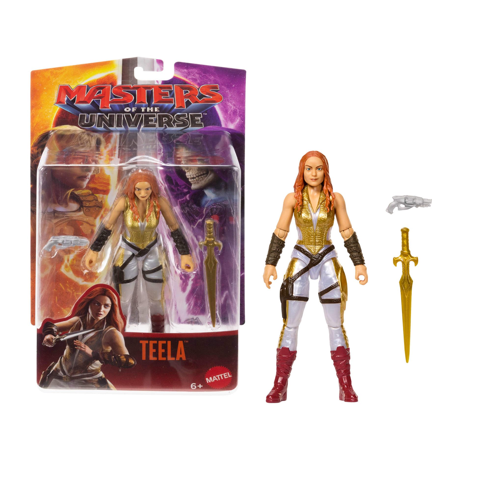 Masters of the Universe Teela 5.5 Inch Action Figure Toy from 2026 Movie | 14 Points of Articulation 1