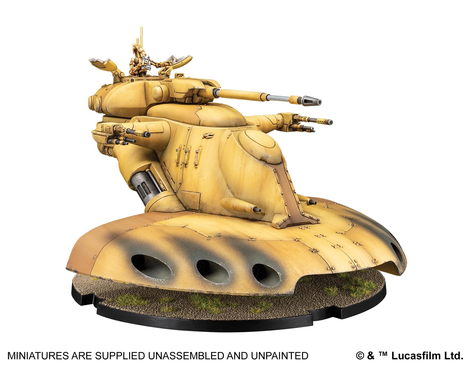 Asmodee Star Wars Legion - AAT Battle Tank Heavy Unit Expansion | Multilingual Reissue 6