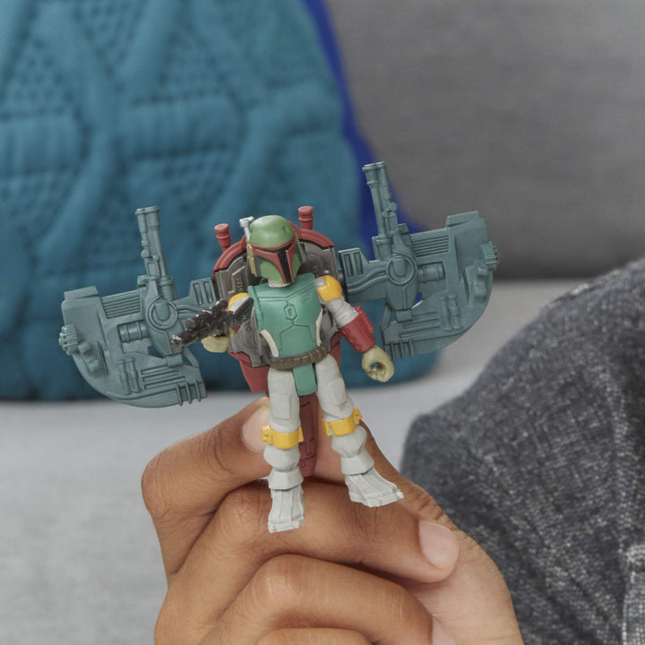 Star Wars Mission Fleet Boba Fett Capture in the Clouds - Action Figure & Vehicle Playset