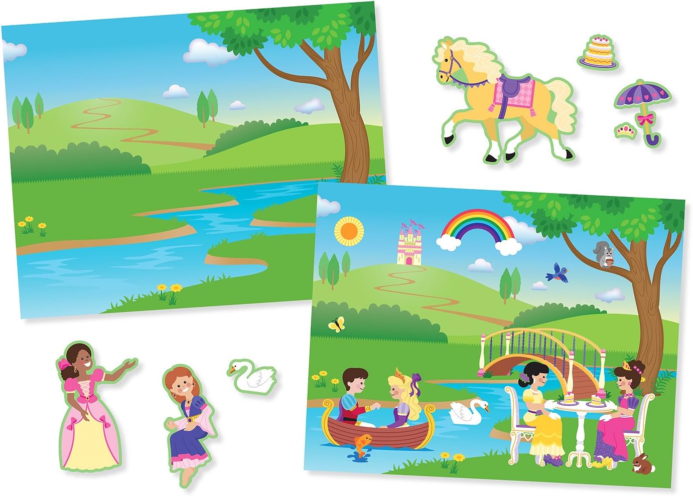 Melissa & Doug Princess Castle Reusable Sticker Pad 6