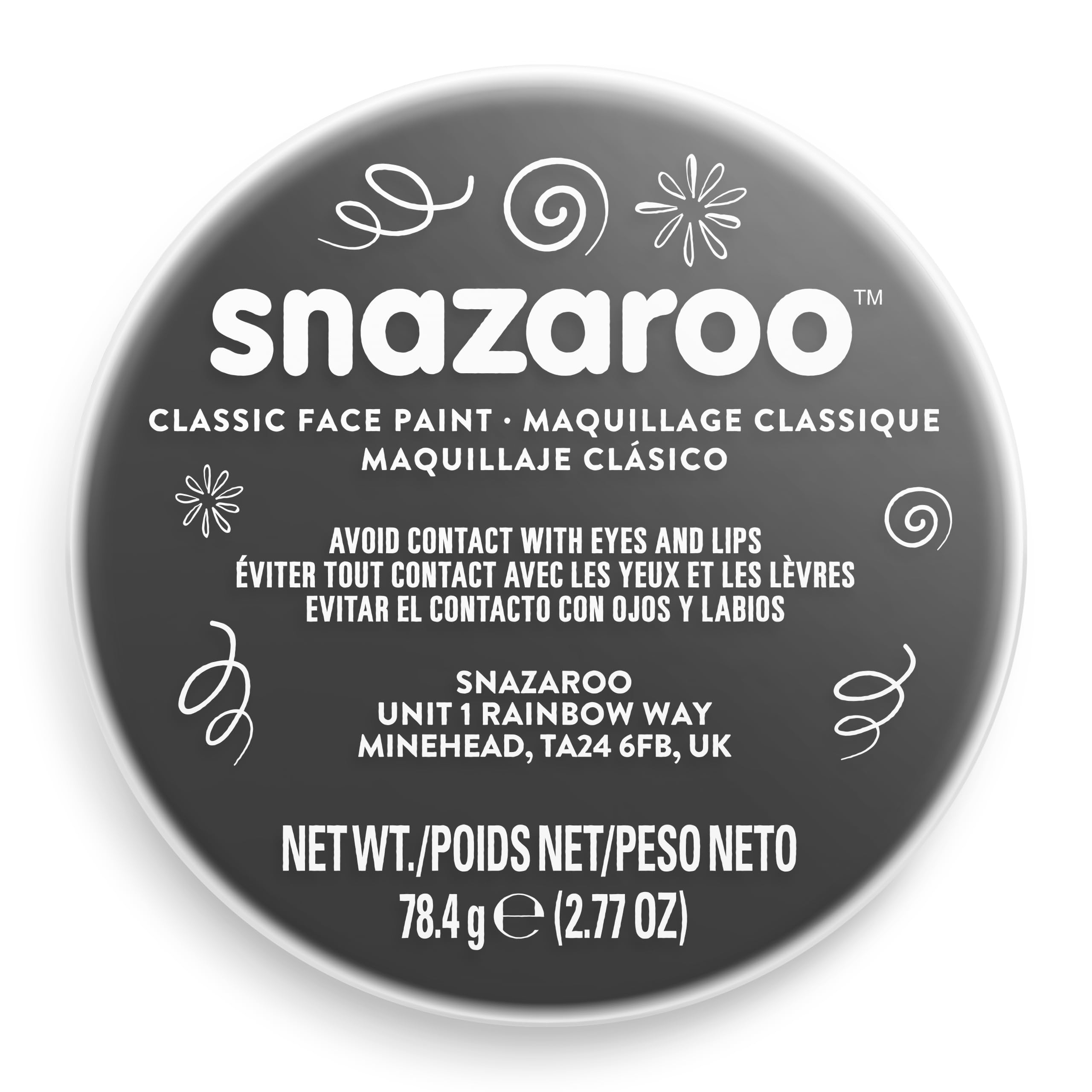 Snazaroo - Classic Face and Body Paint (18ml) - Black 9