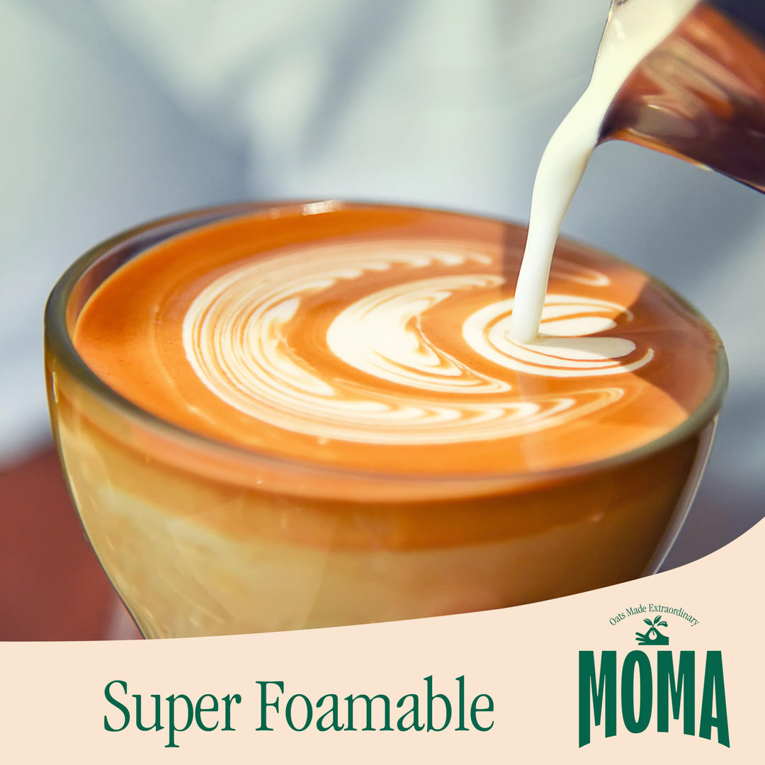 MOMA Barista Oat Drink - 750ml - Plant-Based, Vegan, No Added Sugar