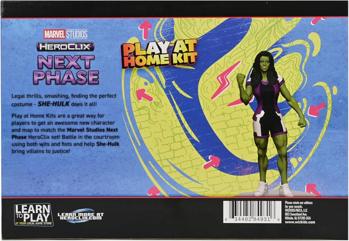 WizKids Marvel HeroClix: Next Phase - She-Hulk Play at Home Kit