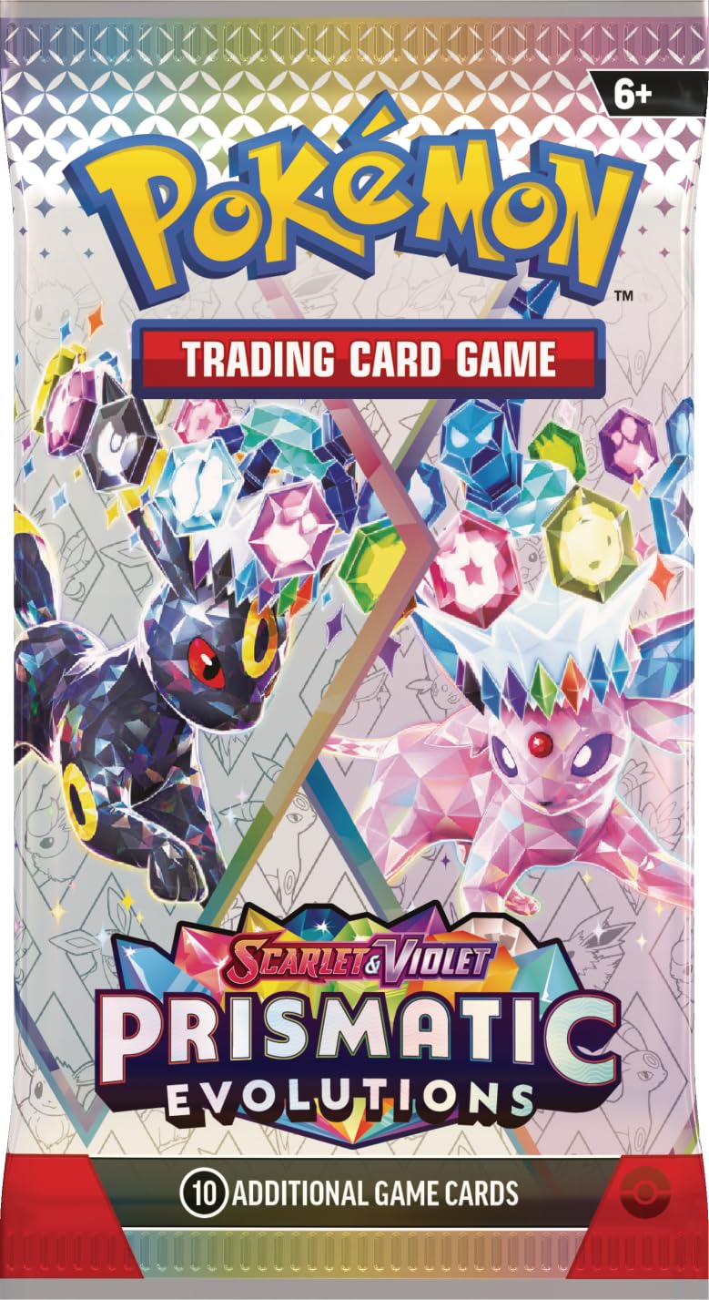 Pokémon TCG: Scarlet & Violet—Prismatic Evolutions Booster Bundle - 6 Booster Packs | English | 2025 Release 3