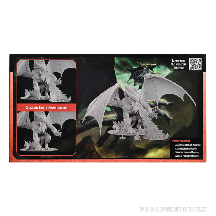WizKids D&D Nolzur's Marvelous Miniatures Gargantuan Bahamut Unpainted Miniature