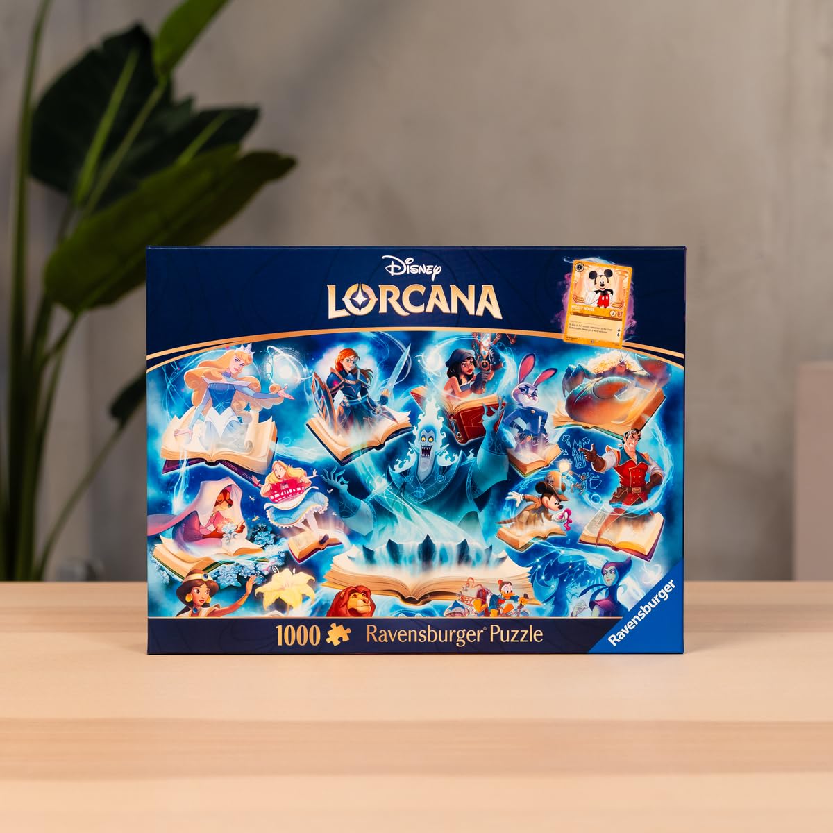 Ravensburger Disney Lorcana Glimmers of the Realm: Sapphire 1000-Piece Puzzle 4