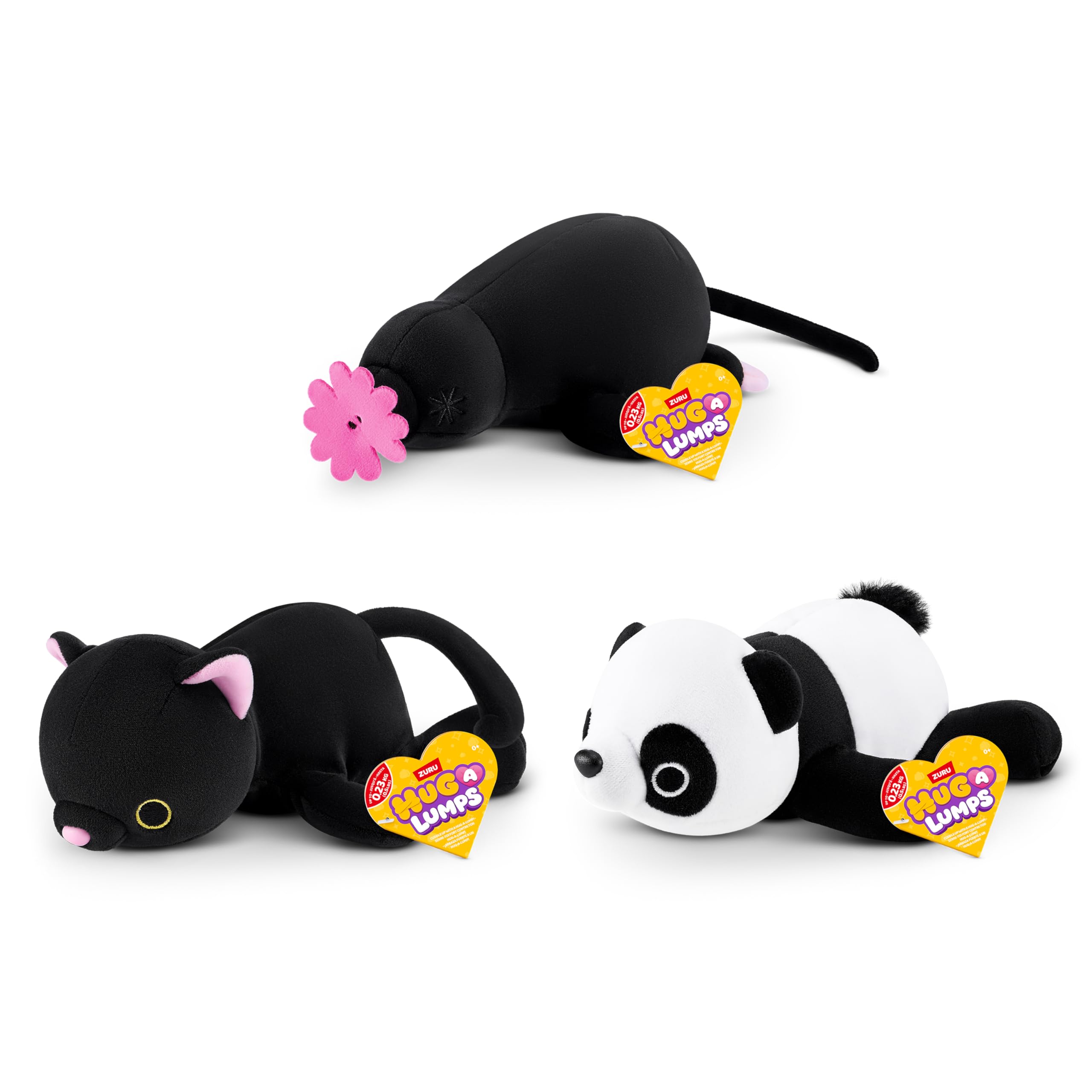 Hug-A-Lumps 3 Pack Baby by ZURU - Cuddly Weighted Plush for Calm & Comfort 1
