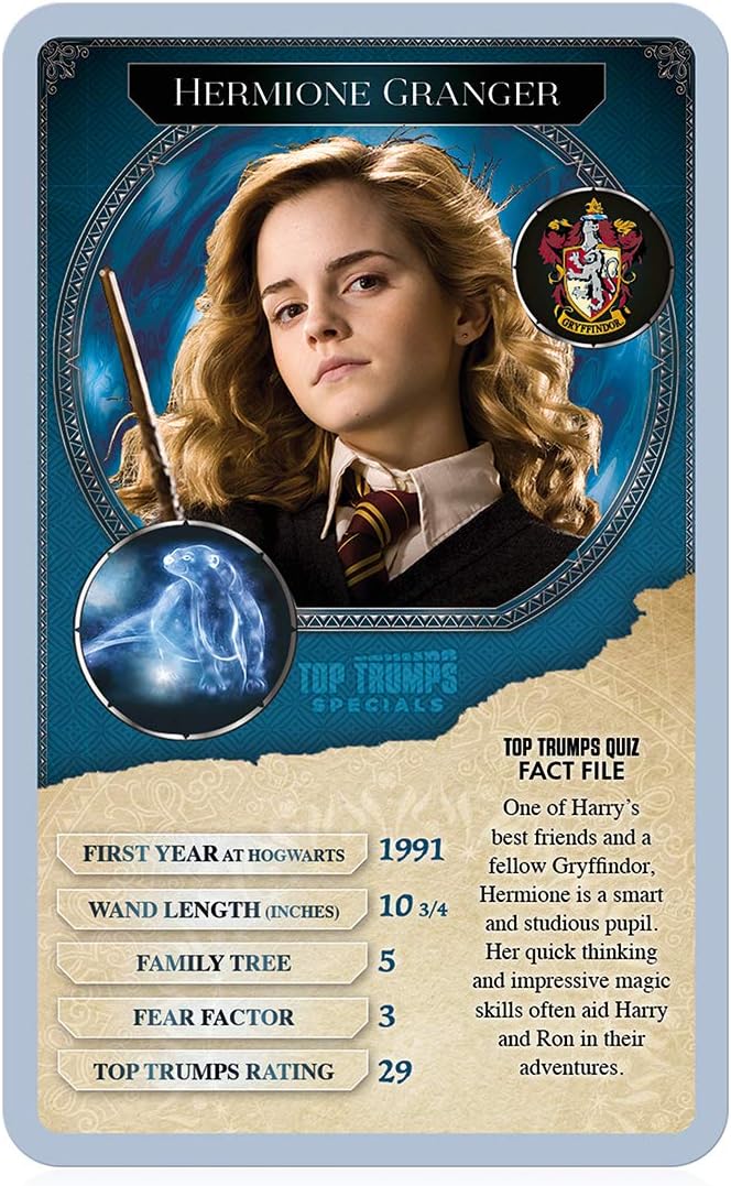 Top Trumps Harry Potter 30 Witches and Wizards Specials Card Game