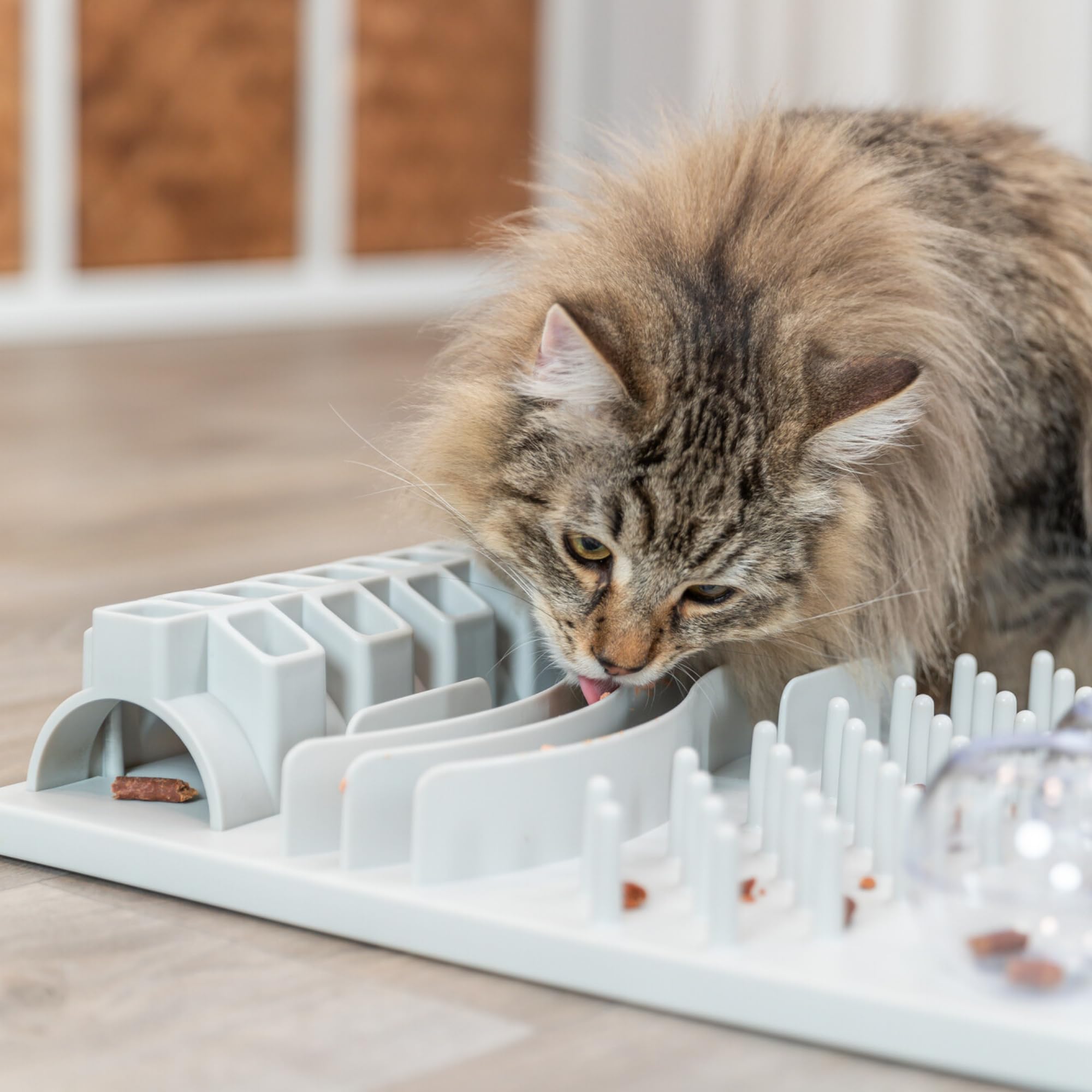 TRIXIE Cat Activity Fun Board - Interactive Puzzle Toy for Mental Fitness | 30 x 40 cm 3