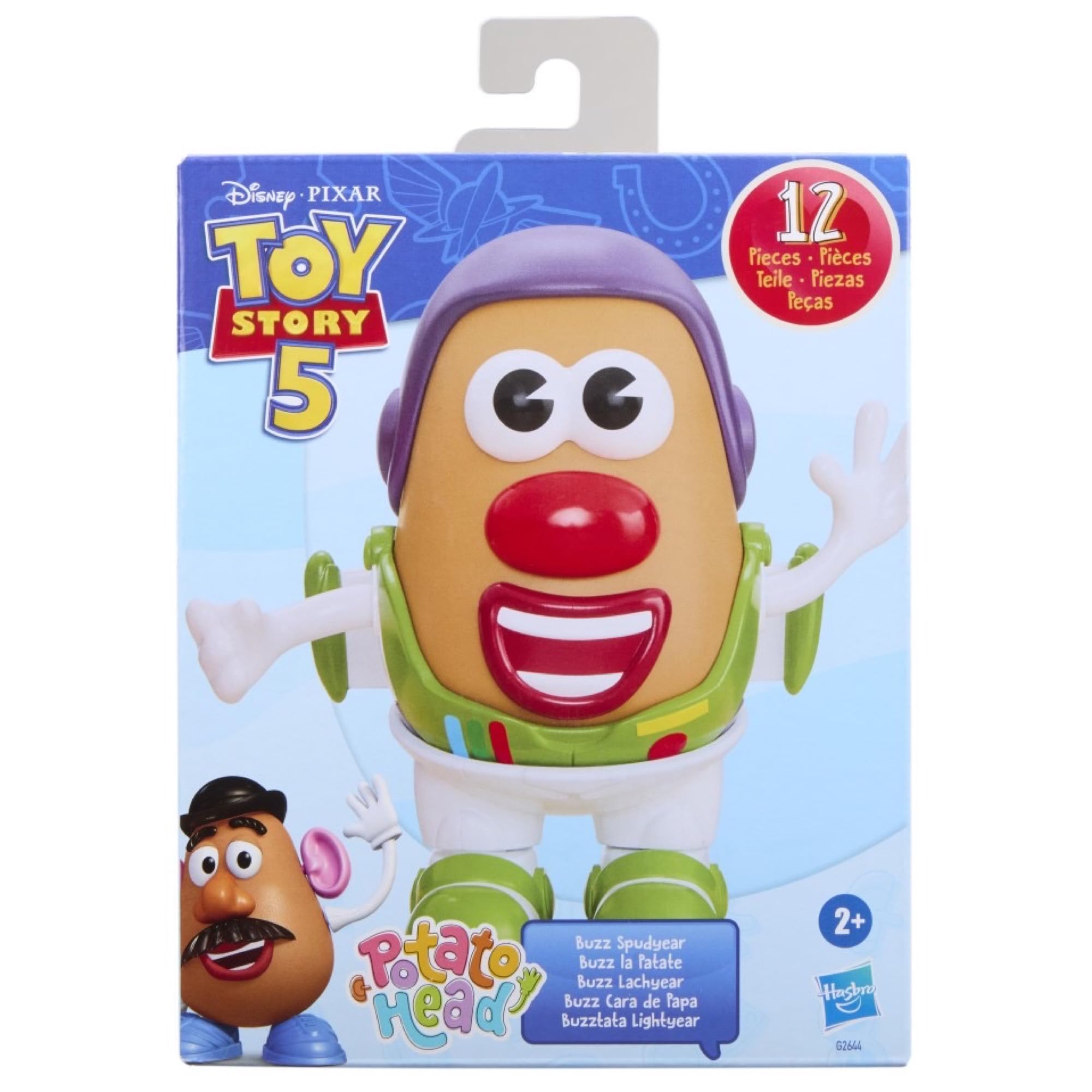 Mr. Potato Head Toy Story Buzz Spudyear Set - 1 Body & 11 Accessories | Ages 2+ 3