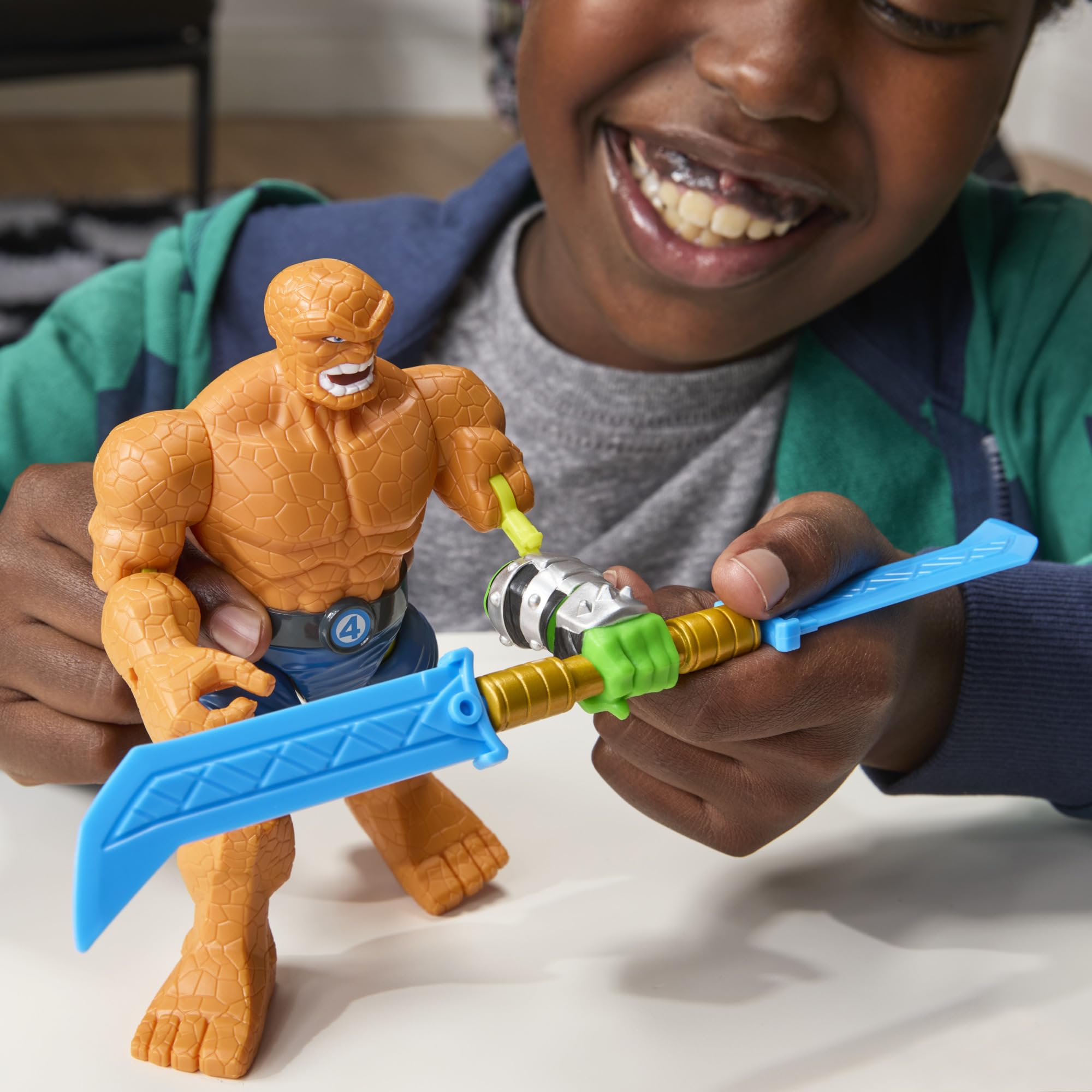Marvel The Avengers MixMashers The Thing Action Figure - 5 Inch, Ages 4+ 4