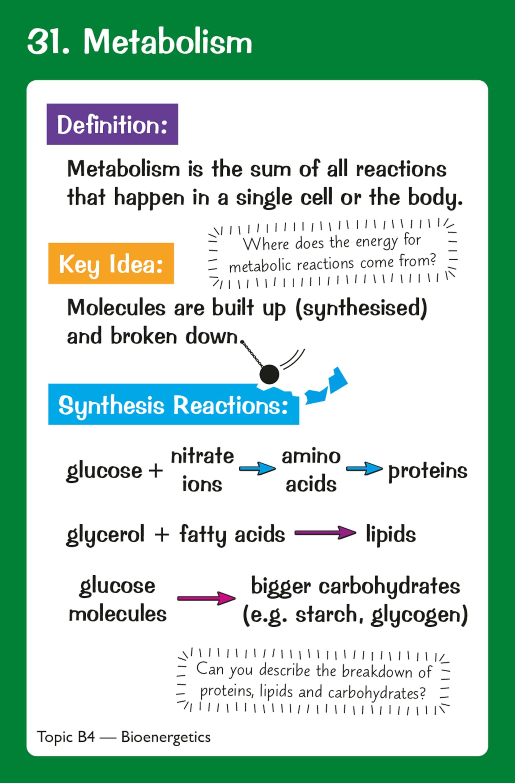 CGP New GCSE Combined Science AQA Higher Key Fact Revision Cards | Teaching Aid 8