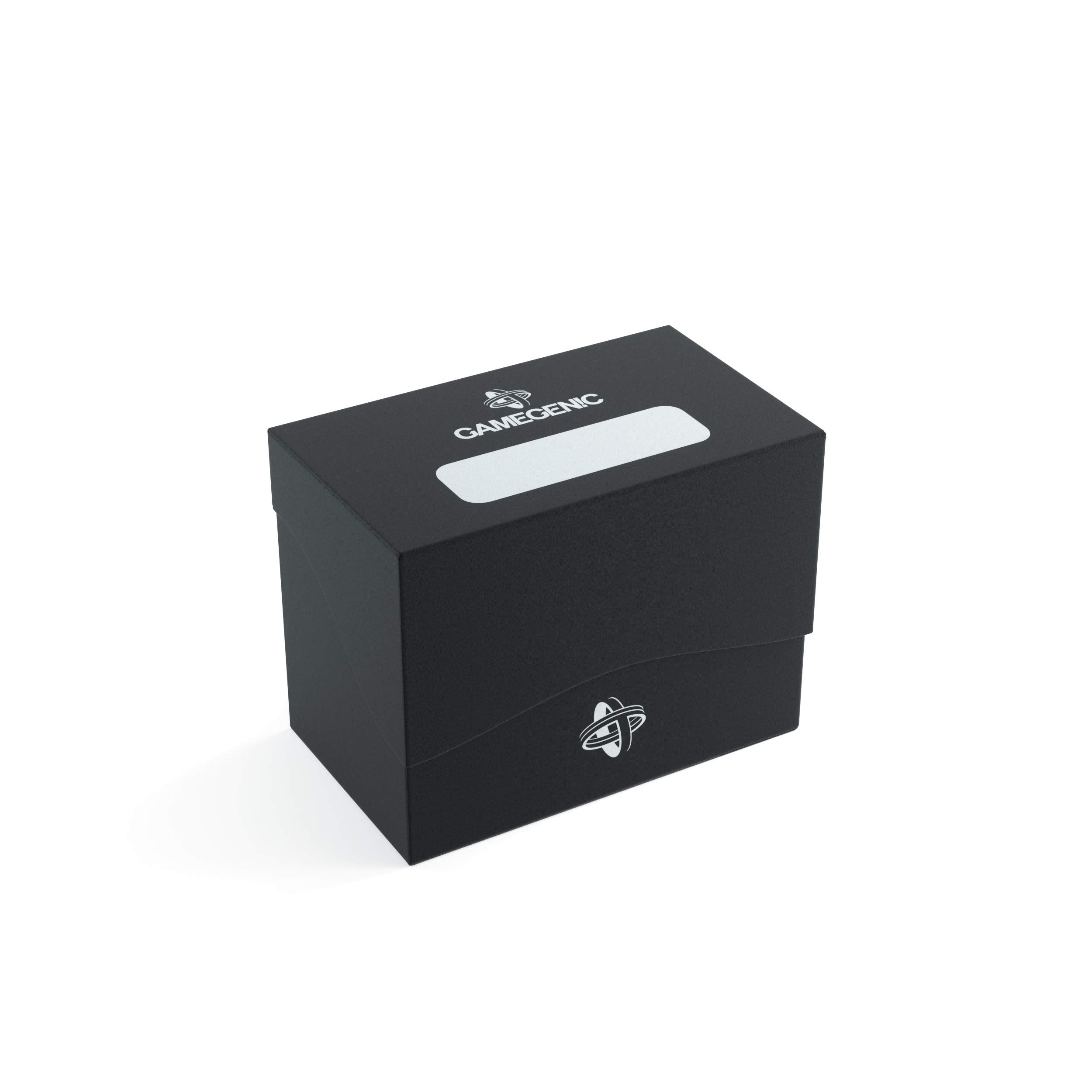 Gamegenic 80-Card Side Holder - Black, Holds 80 Double-Sleeved Cards, Sideloading Deck Box with Cobra Neck Technology 13
