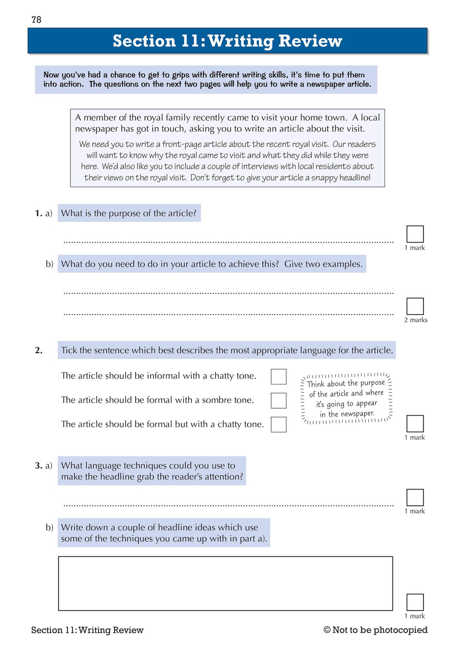 CGP Targeted Workbook - KS3 English Year 7 Practice Questions & Answers | Paperback | 2021 7